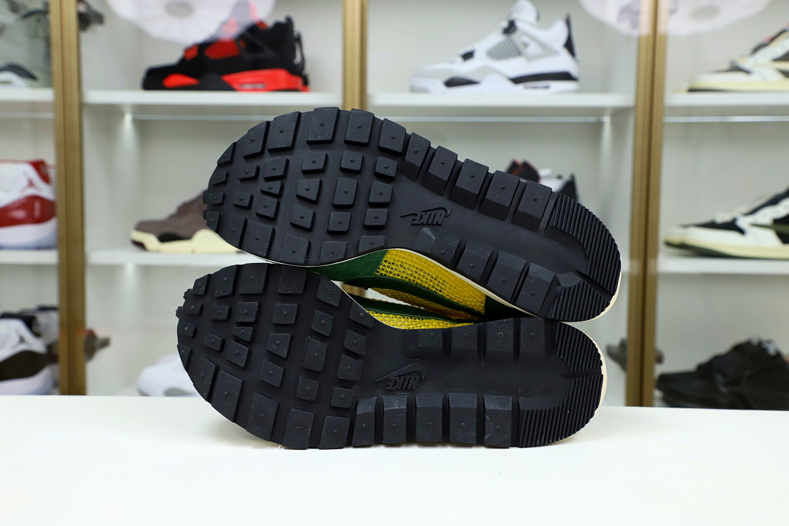SACAI X VAPORWAFFLE 'TOUR YELLOW' - finekick.vip