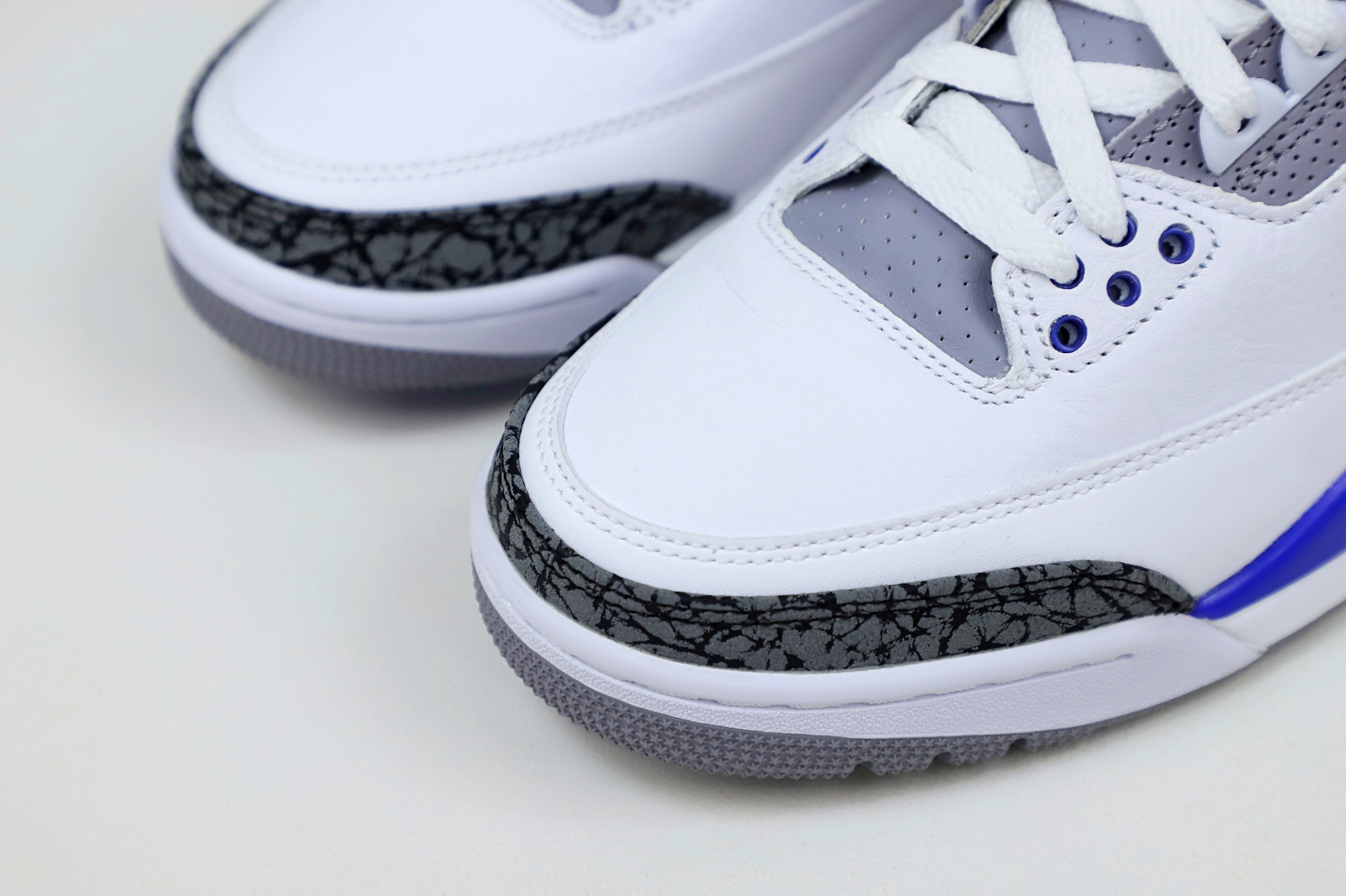 AIR JORDAN 3 RETRO 'RACER BLUE' (CT8532-145) - finekick.vip