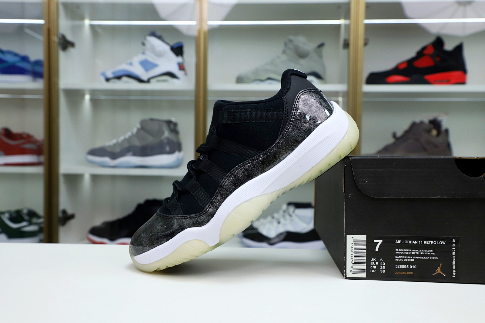 Air Jordan 11 retro low barons - finekick.vip