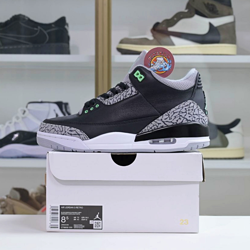 Air Jordan 3 Green Glow - finekick.vip