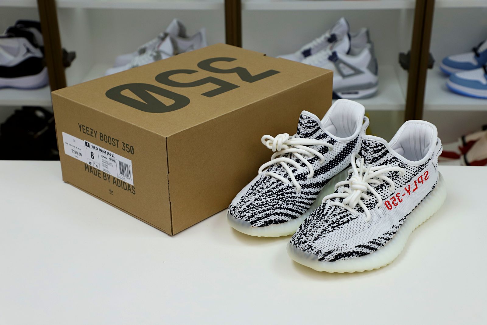YEEZY BOOST 350 V2 'ZEBRA' - finekick.vip