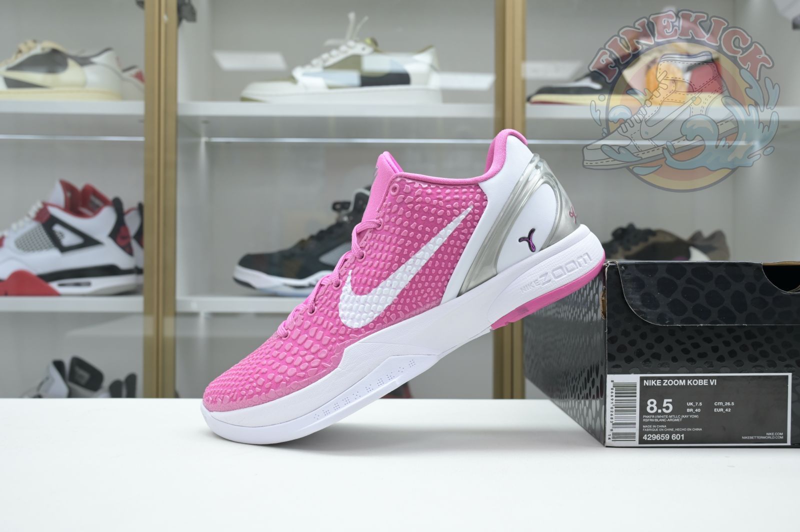 Nike Zoom Kobe 6 Kay Yow Think Pink - finekick.vip