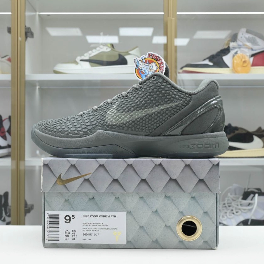 Nike Zoom Kobe 6 Black Mamba Collection Fade to Black - finekick.vip