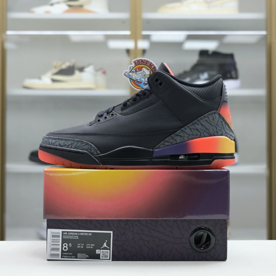 J Balvin x Air Jordan 3