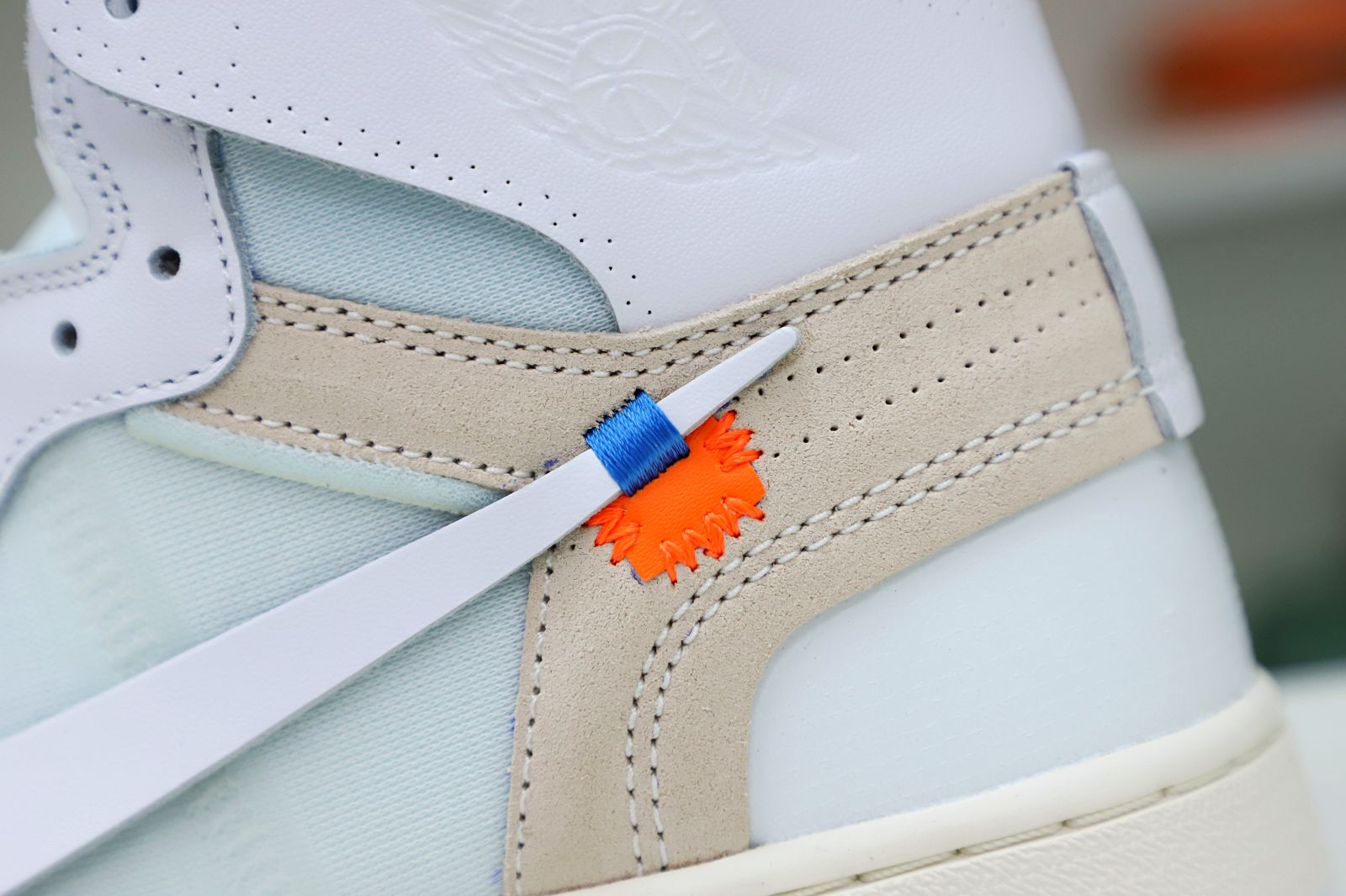 OFF-WHITE X AIR JORDAN 1 RETRO HIGH OG 'WHITE' 2018 - finekick.vip