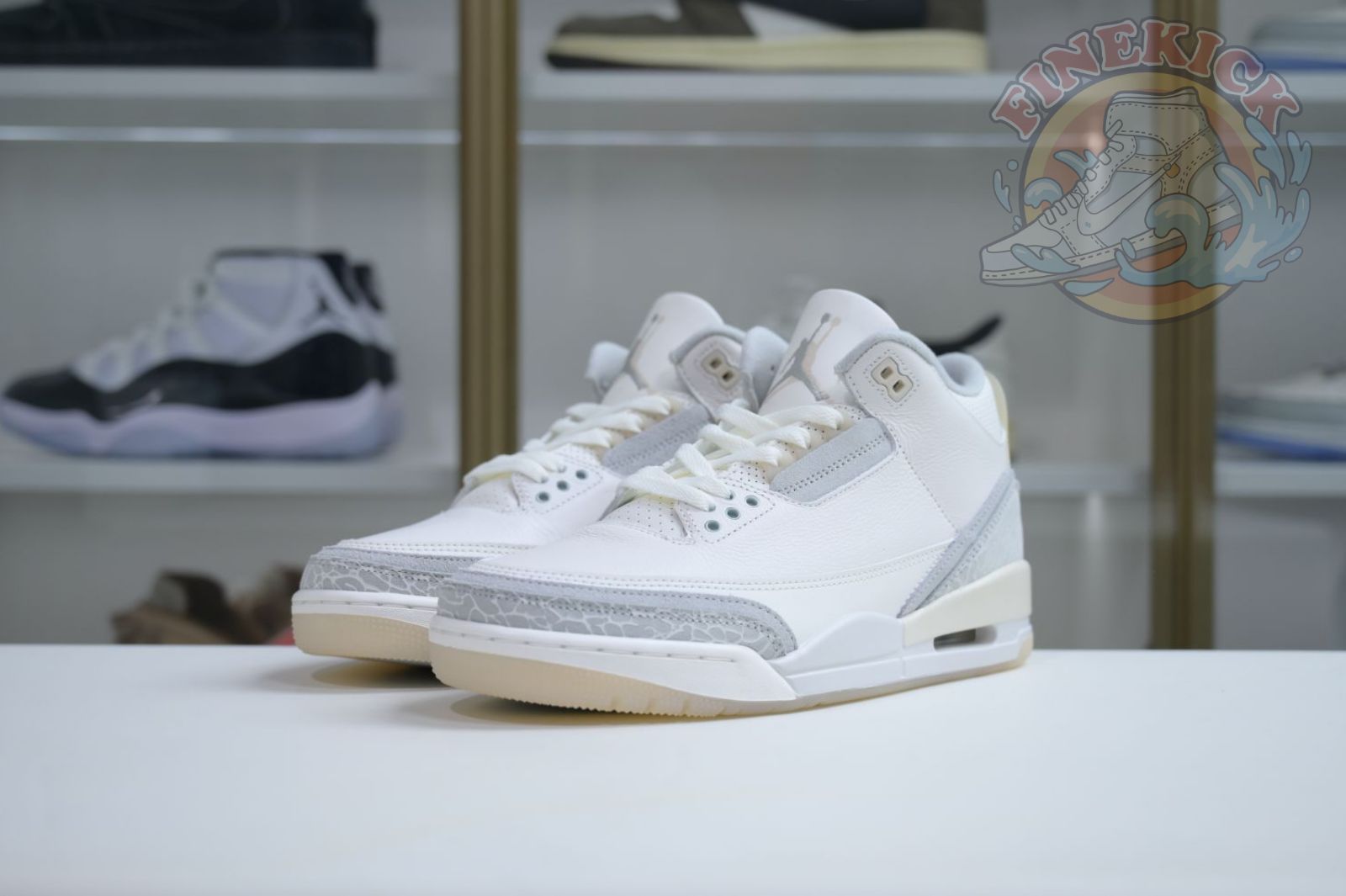Air Jordan 3 Craft“Ivory” - finekick.vip