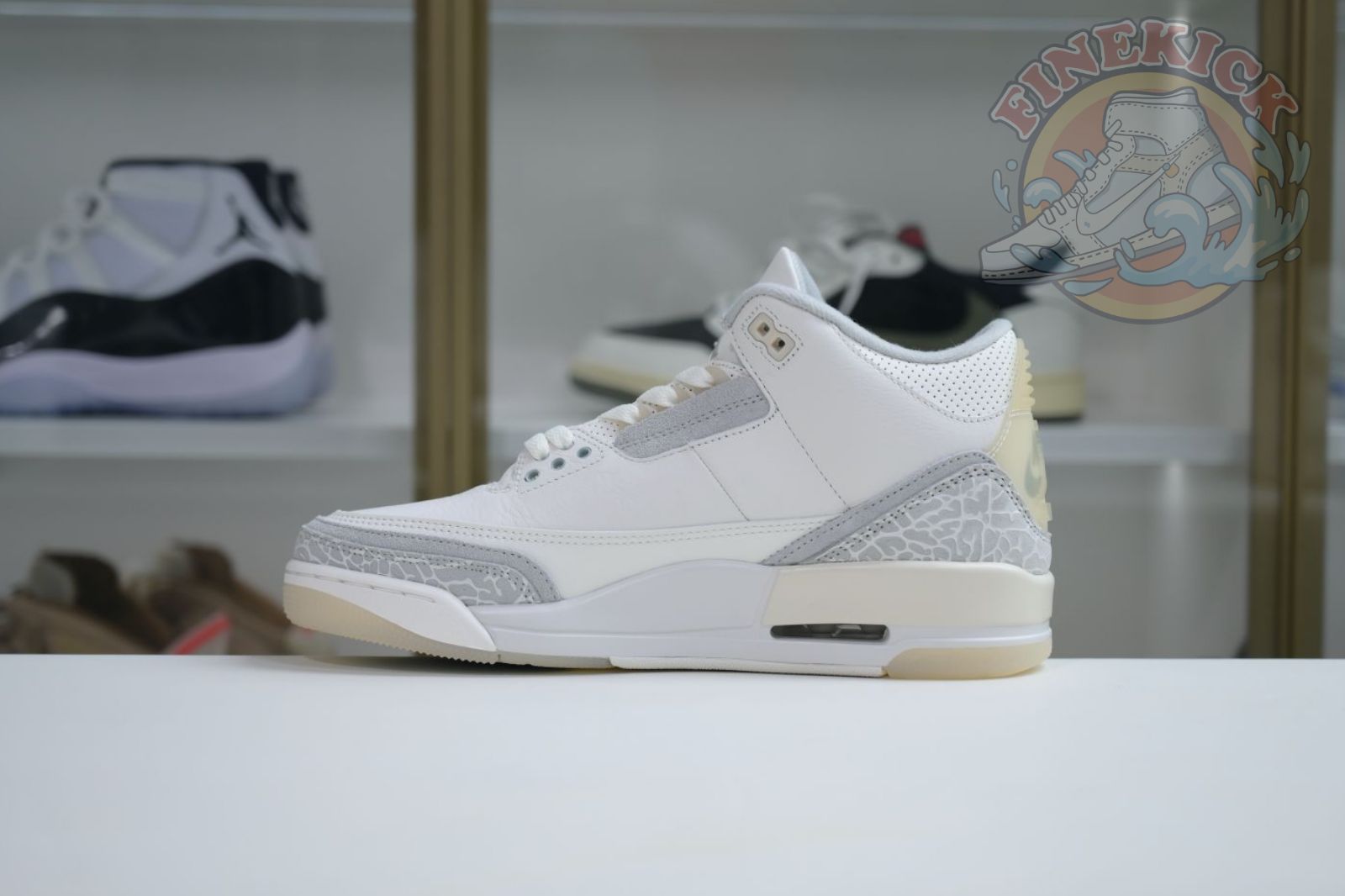 Air Jordan 3 Craft“Ivory” - finekick.vip