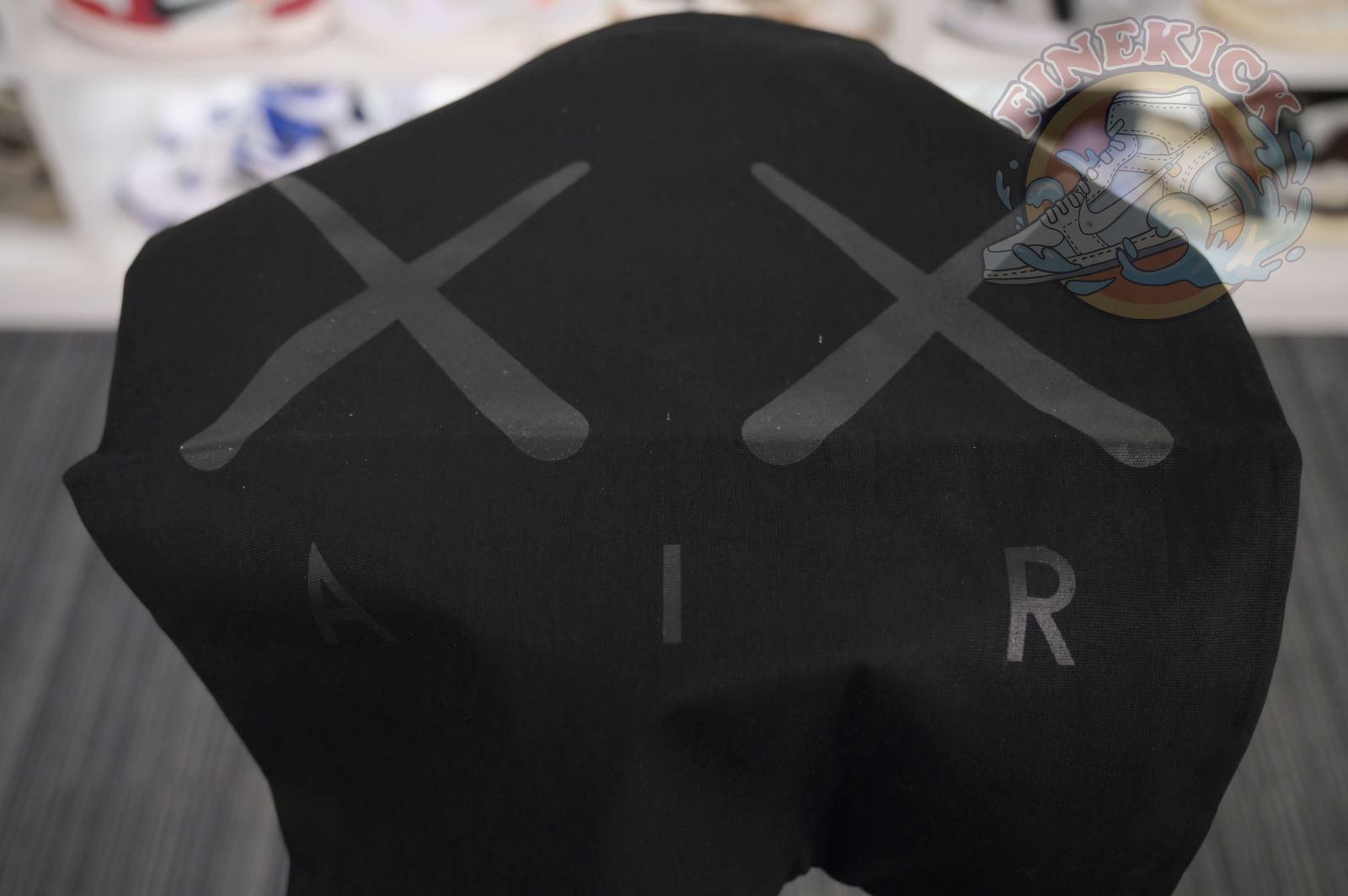 Air Jordan 4 kaws black - finekick.vip