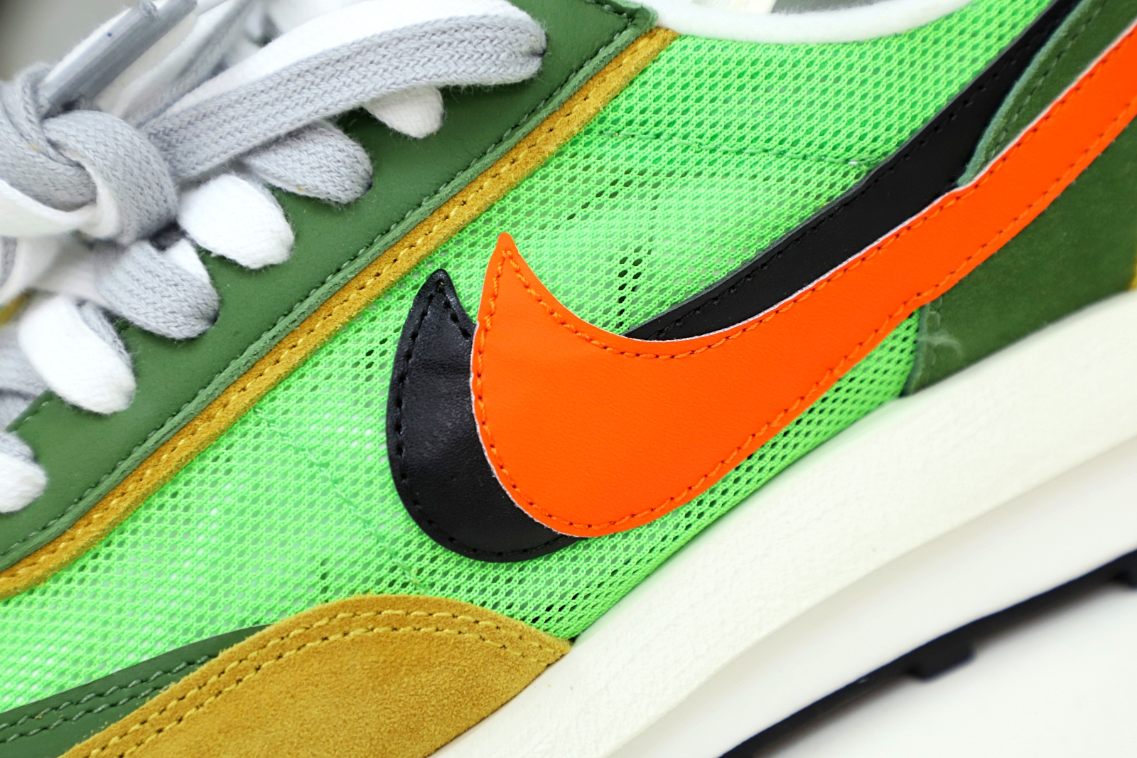 SACAI X LDWAFFLE 'GREEN GUSTO' - finekick.vip