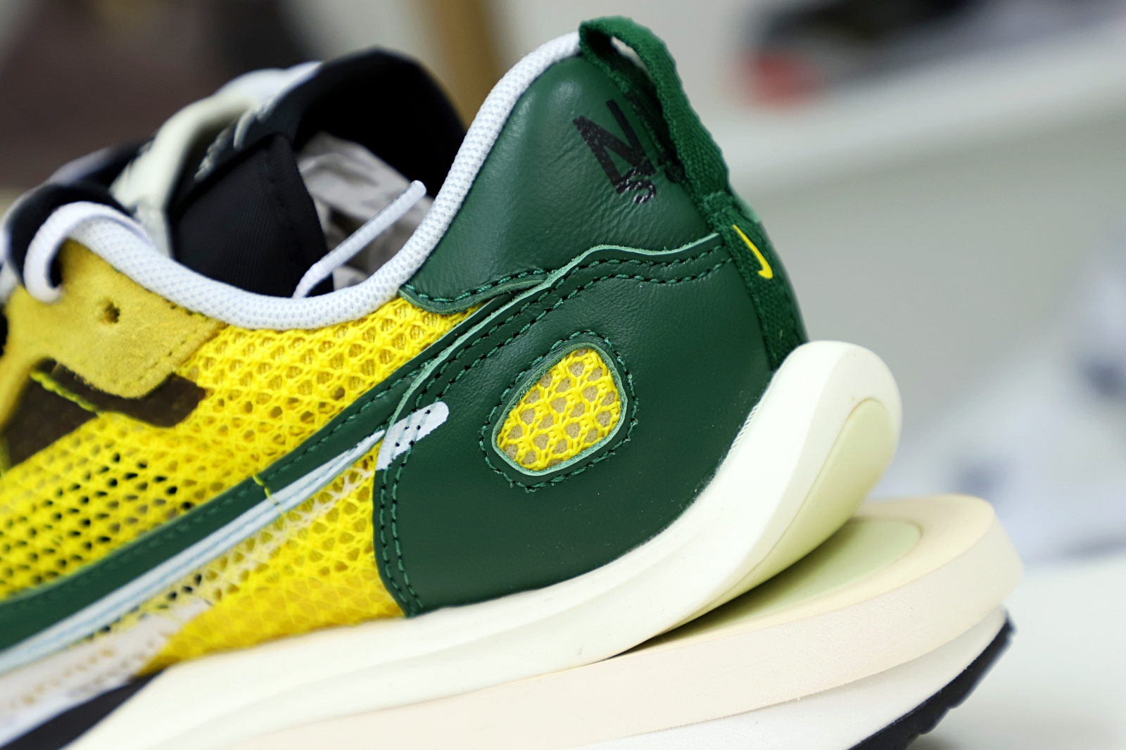 SACAI X VAPORWAFFLE 'TOUR YELLOW' - finekick.vip