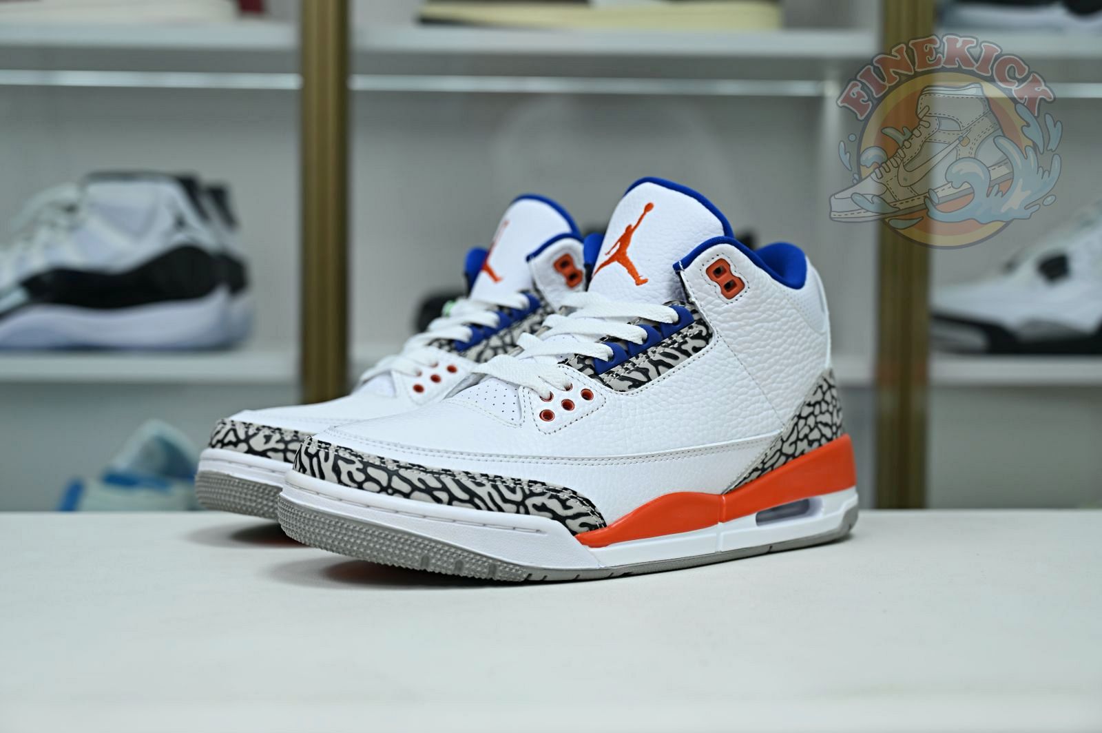 AIR JORDAN 3 RETRO 'KNICKS' - finekick.vip