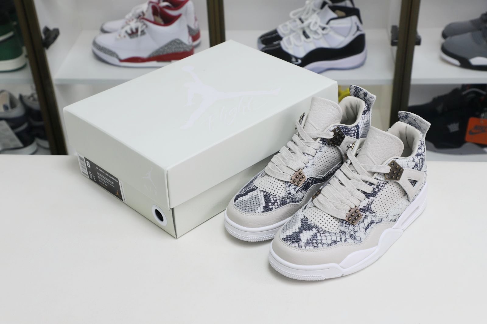 Air Jordan 4 retro snakeskin - finekick.vip