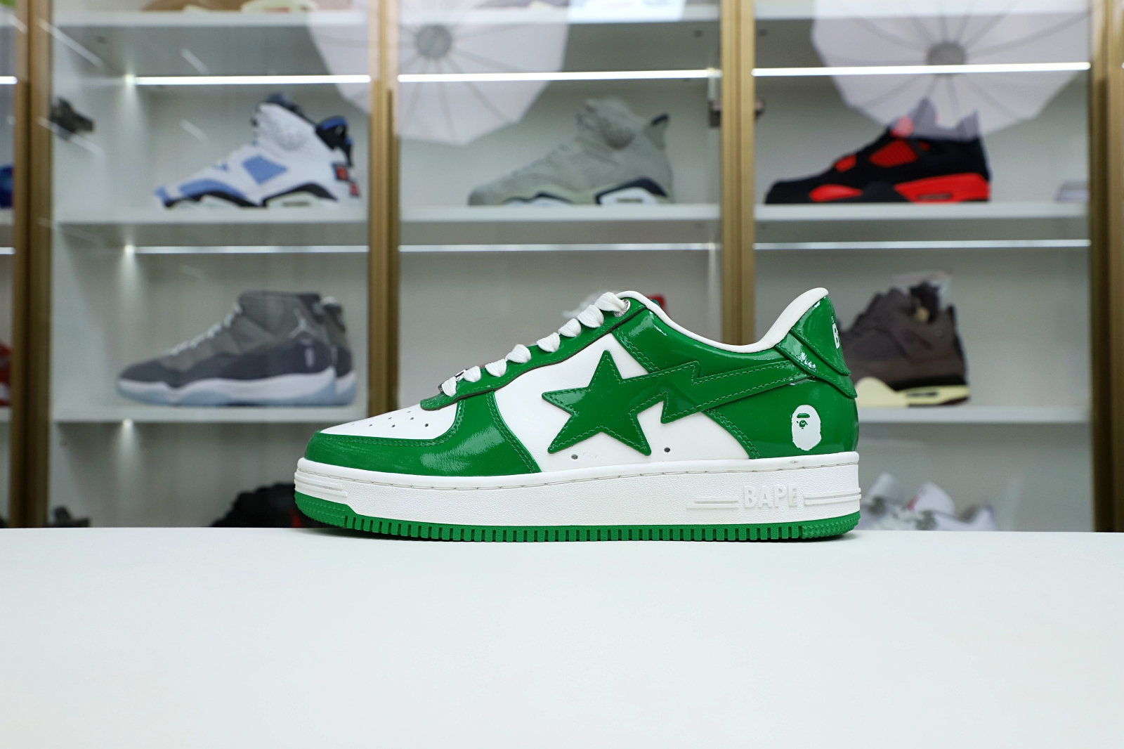 BAPE BAPESTA 'GREEN' - finekick.vip