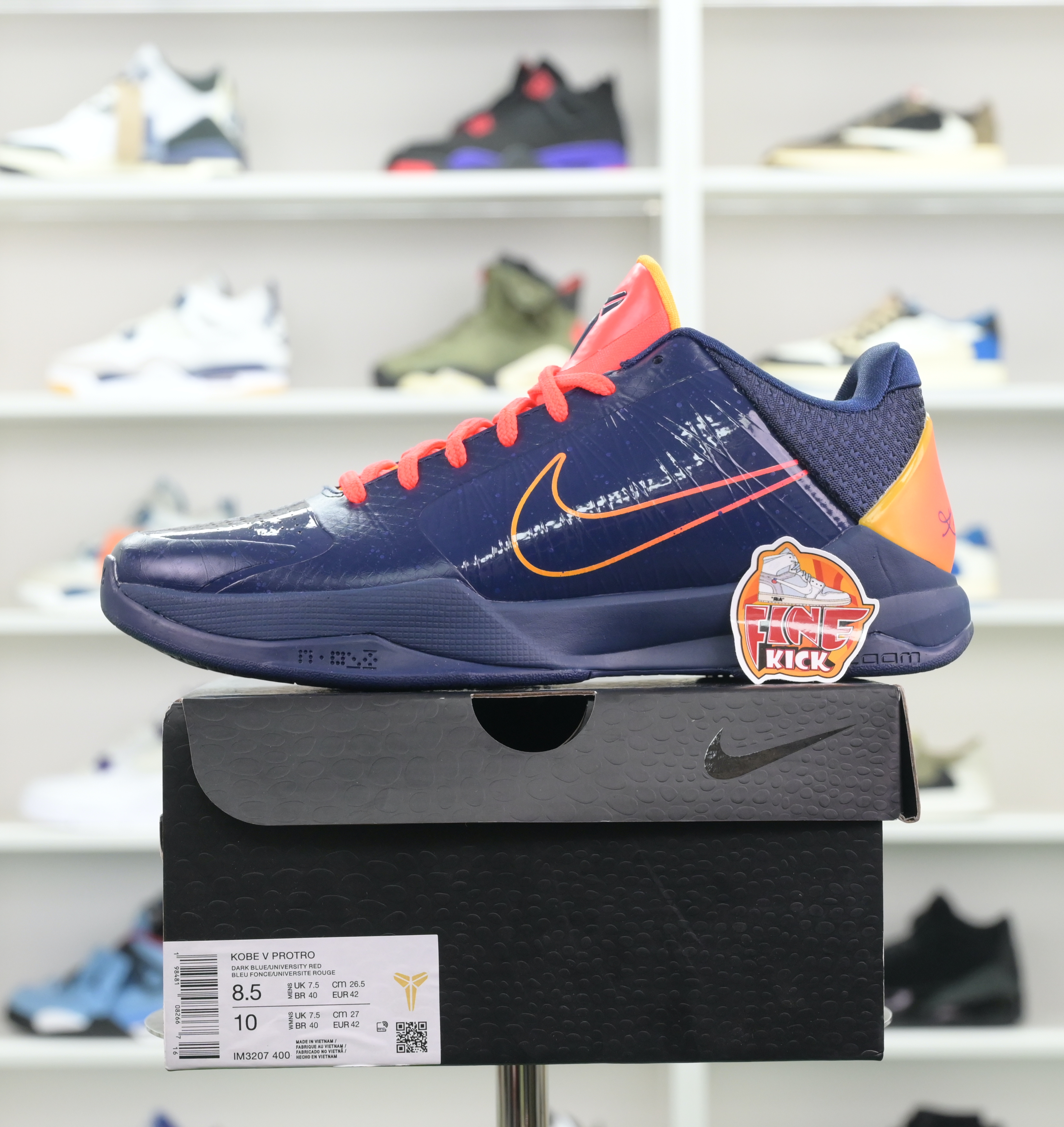 Caitlin Clark x Nike Kobe 5 Protro“Indiana Fever - finekick.vip