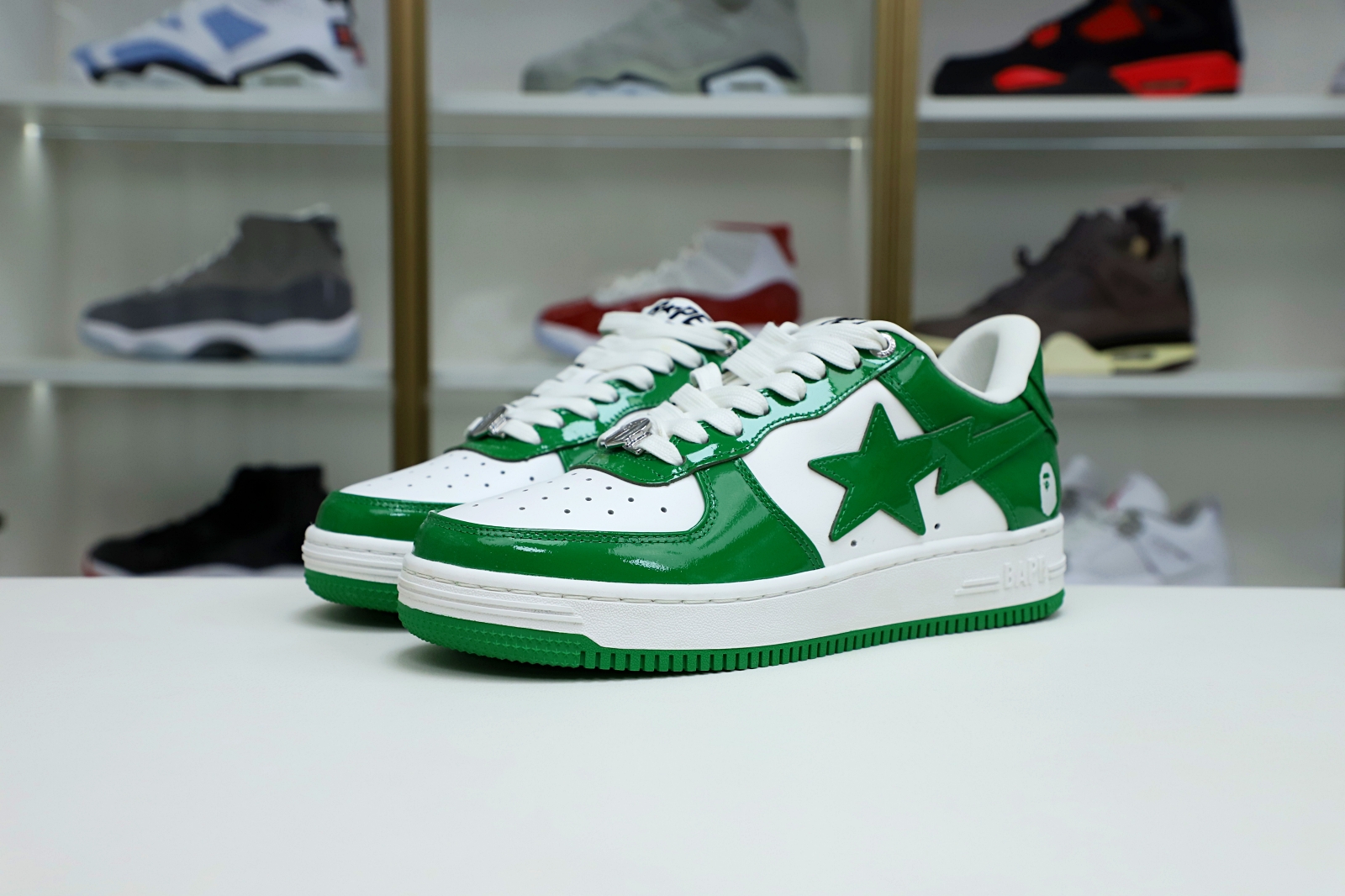 BAPE BAPESTA 'GREEN' - finekick.vip