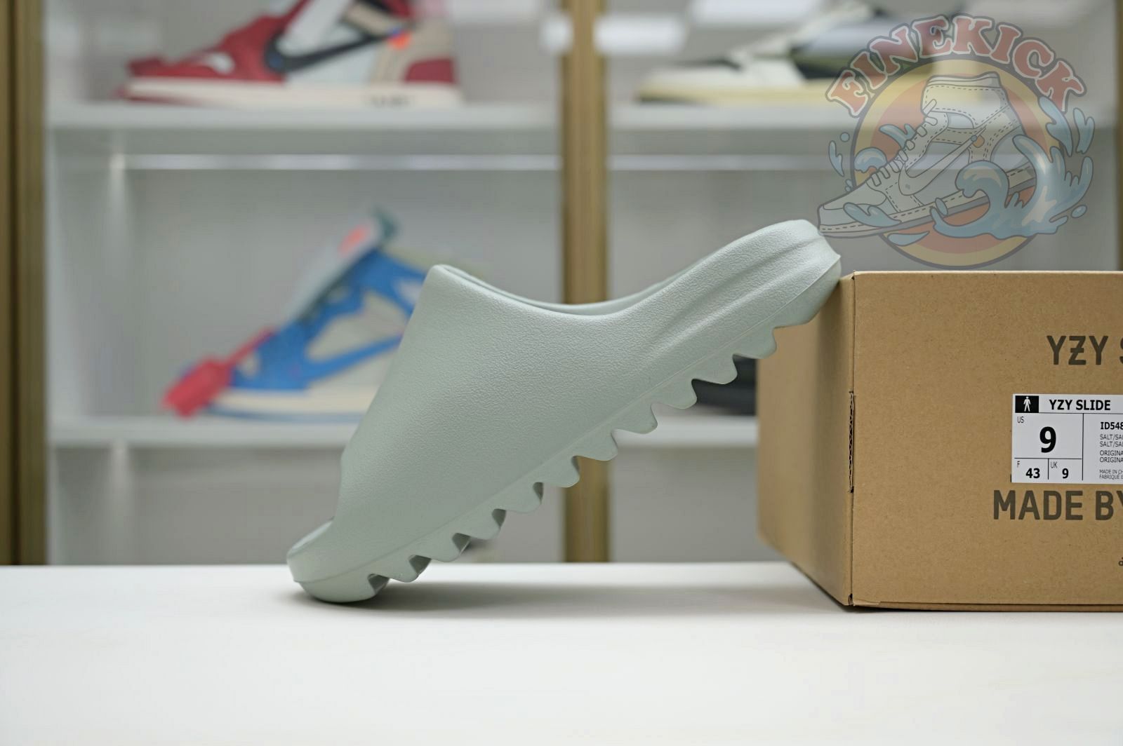 adidas originals Yeezy Slide Salt - finekick.vip