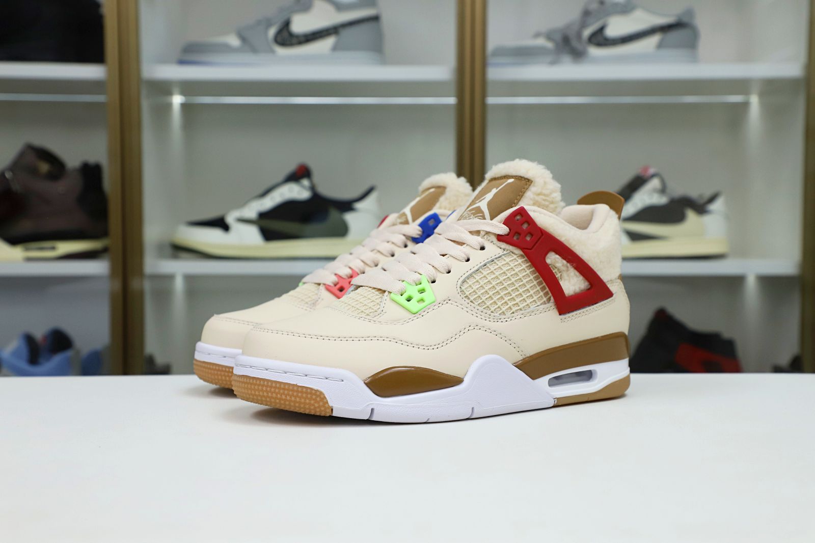 AIR JORDAN 4 RETRO GS 'WILD THINGS' - finekick.vip