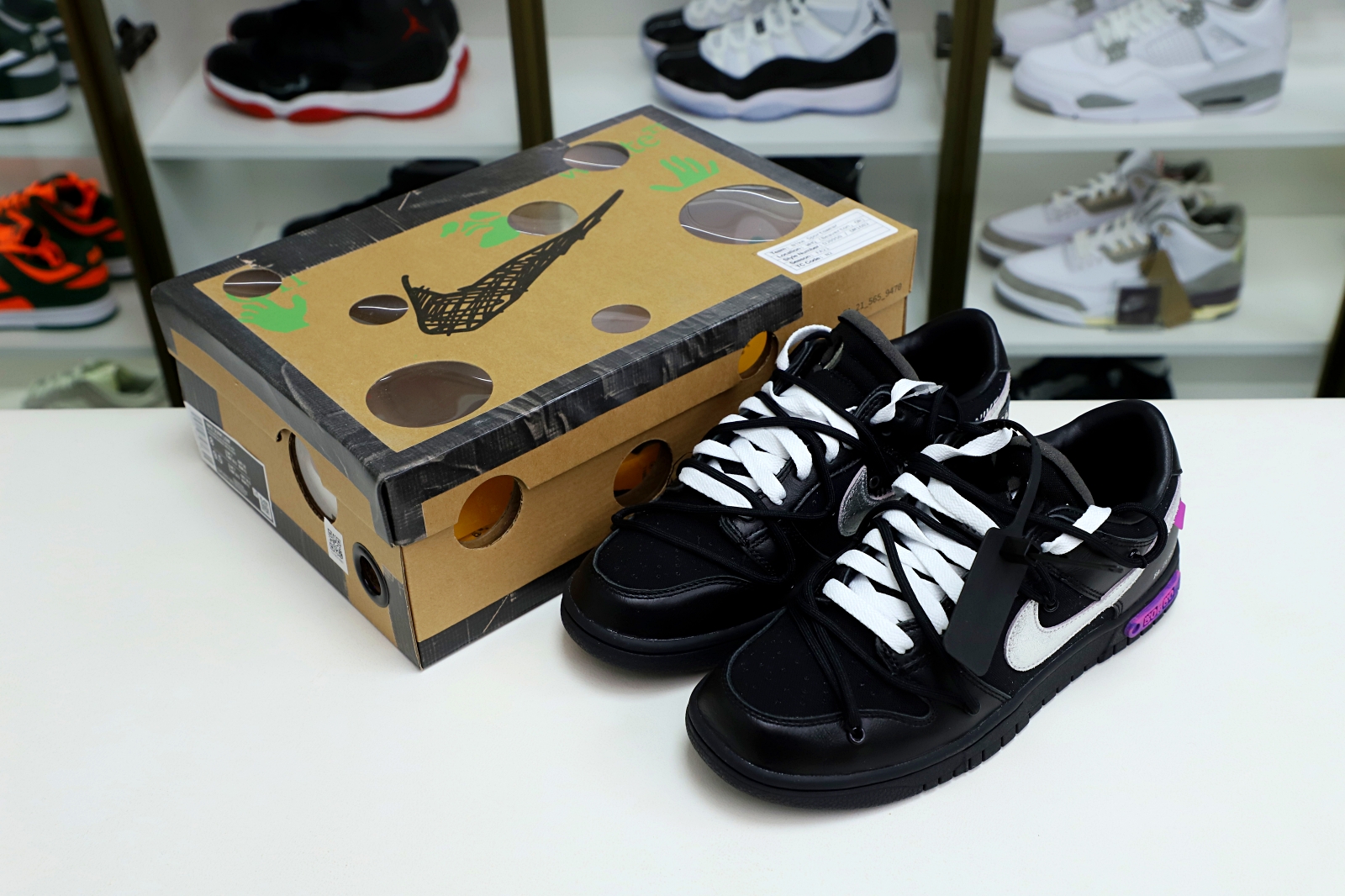 OFF-WHITE X DUNK LOW 'LOT 50 OF 50' - finekick.vip