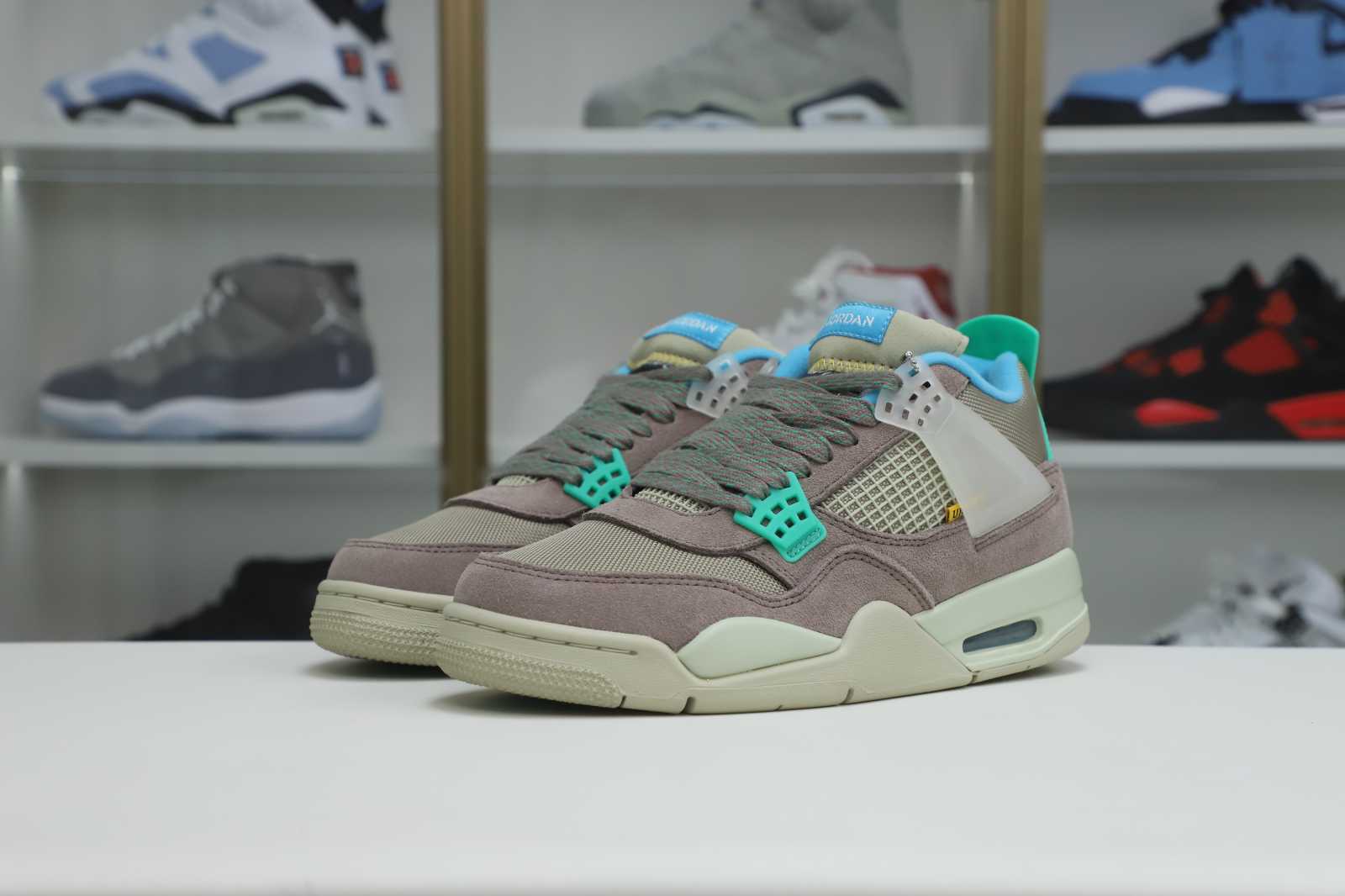UNION LA X AIR JORDAN 4 RETRO 'TAUPE HAZE' - finekick.vip