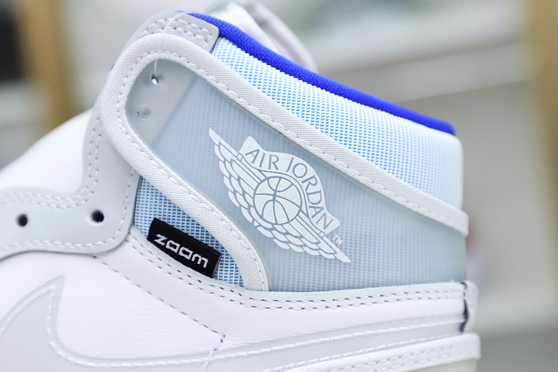 AIR JORDAN 1 HIGH ZOOM 'RACER BLUE' - finekick.vip