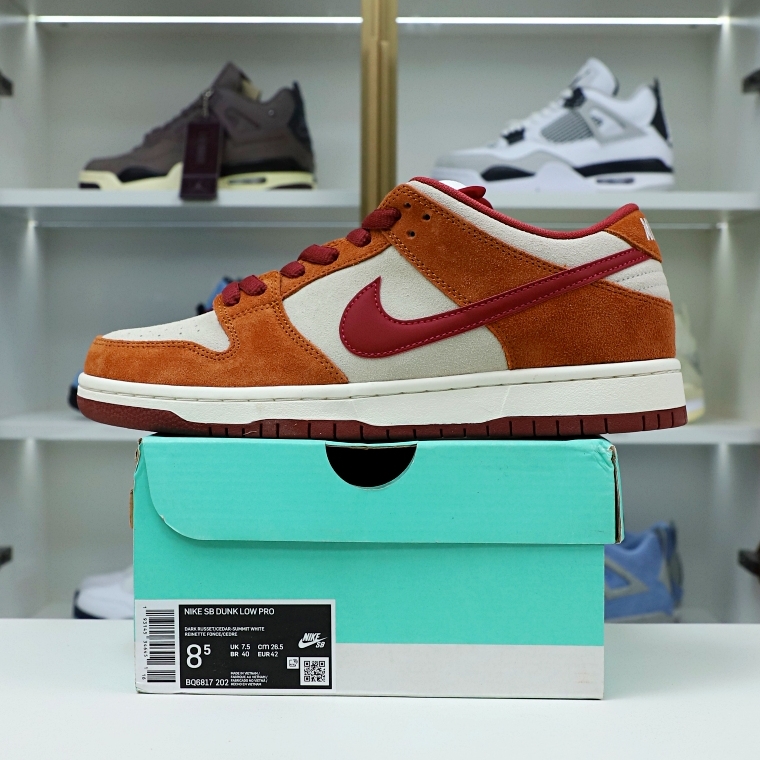 NIKE SB DUNK LOW PRO DARK RUSSET CEDAR 2019 - finekick.vip