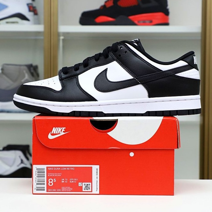 DUNK LOW PANDA 'BLACK WHITE' - finekick.vip