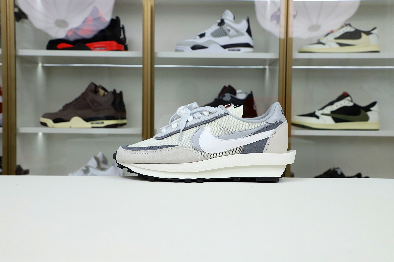 SACAI X LDWAFFLE 'SUMMIT WHITE' - finekick.vip