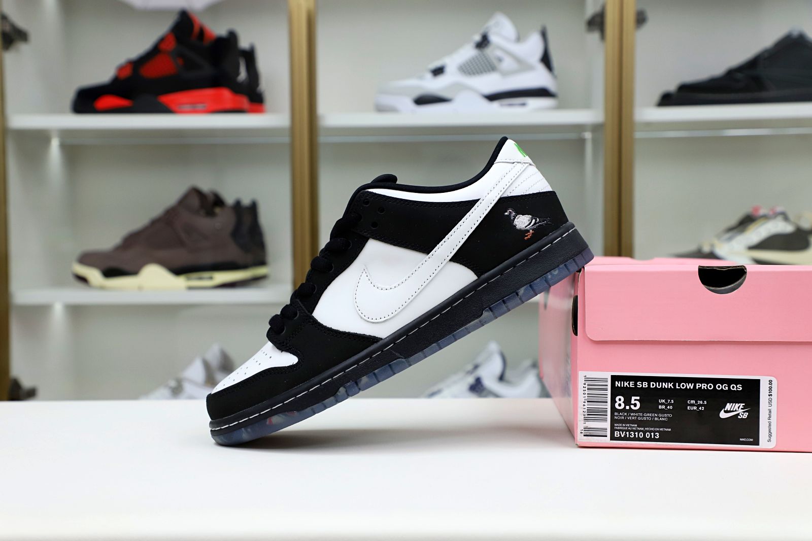 NIKE SB DUNK LOW STAPLE PANDA PIGEON (REGULAR BOX) - finekick.vip