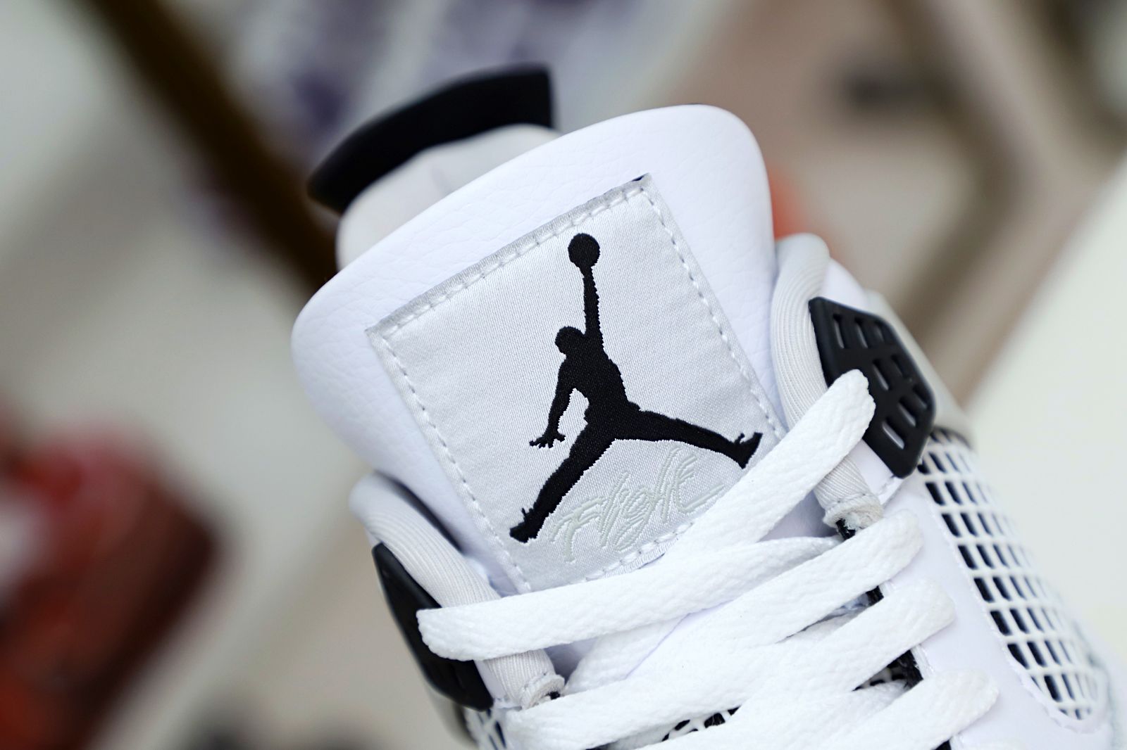 AIR JORDAN 4 MILITARY BLACK - finekick.vip