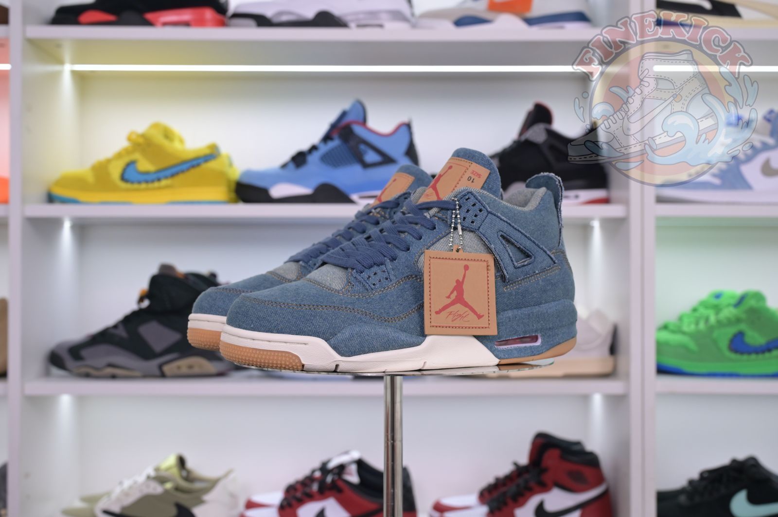 Air Jordan 4 retro levis denim - finekick.vip