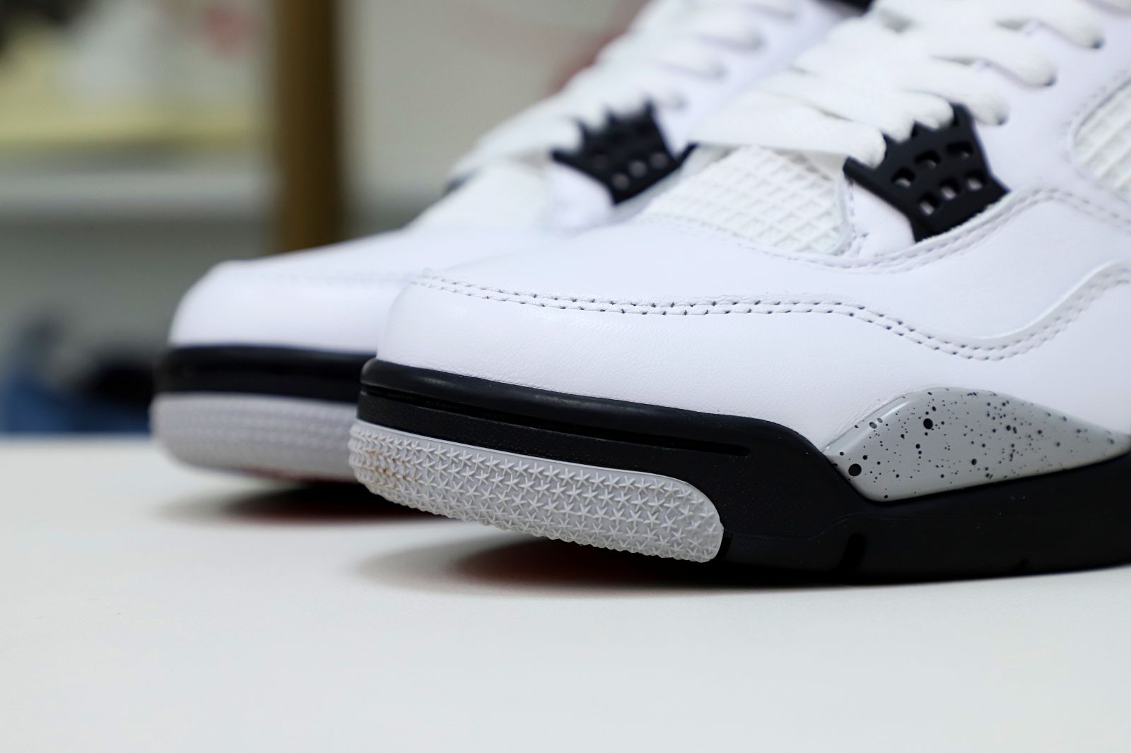 Air Jordan 4 Retro White Cement - finekick.vip