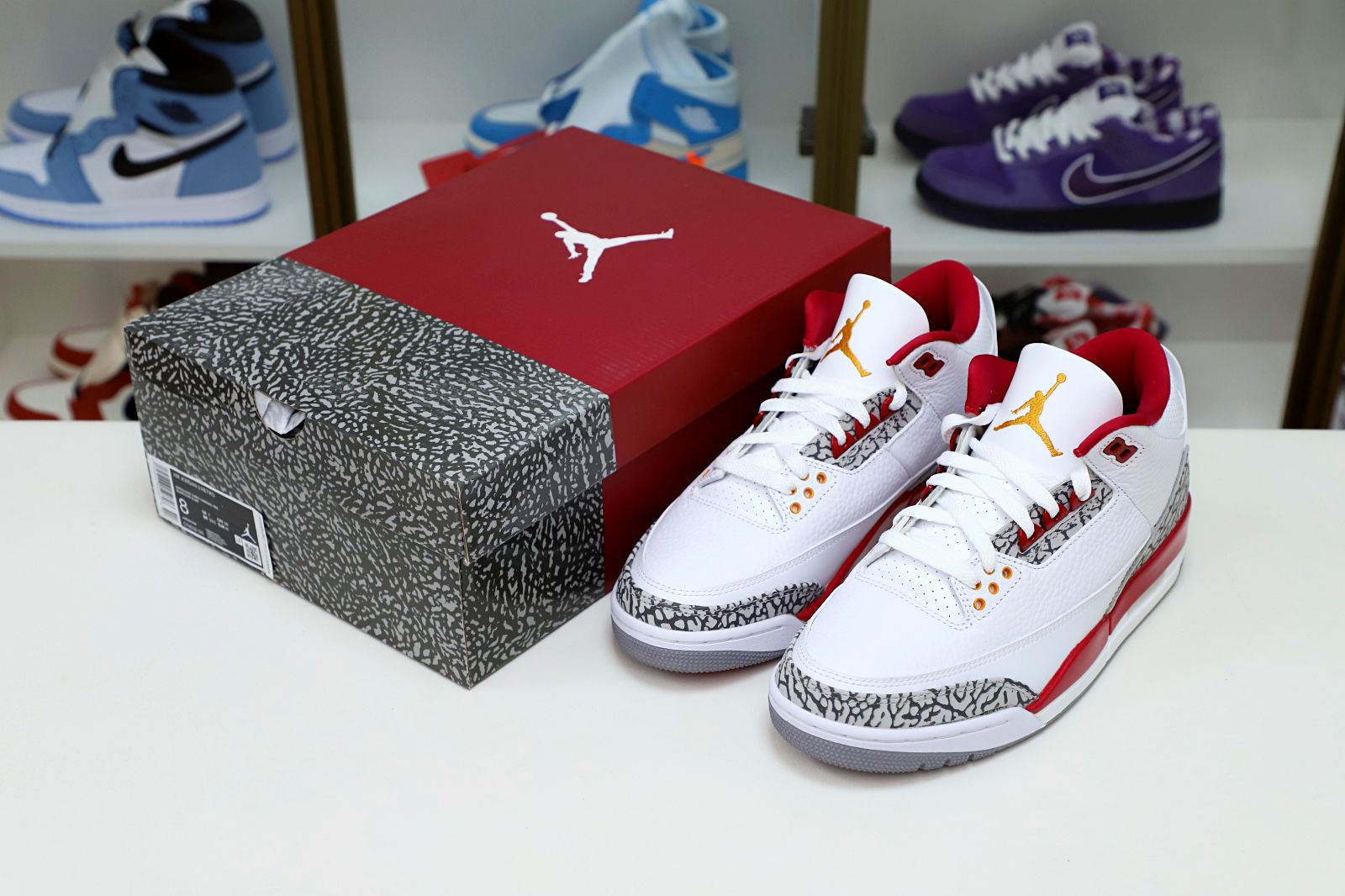Air Jordan 3 Retro  Cardinal Red(CT8532-126) - finekick.vip