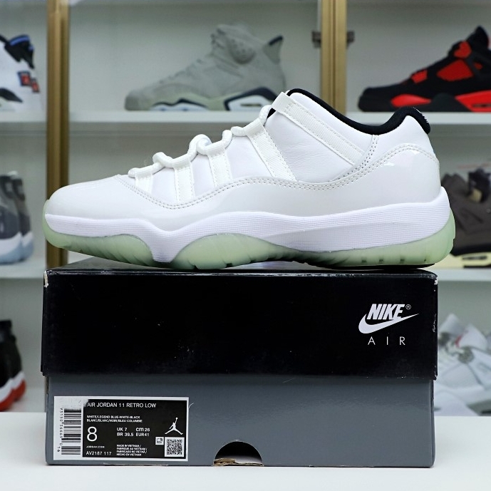 AIR JORDAN 11 RETRO LOW LEGEND BLUE - finekick.vip