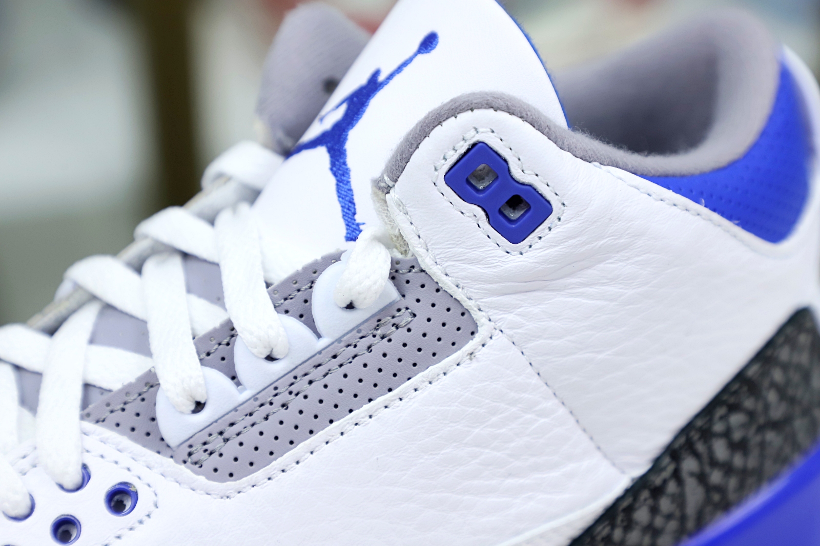 AIR JORDAN 3 RETRO 'RACER BLUE' (CT8532-145) - finekick.vip