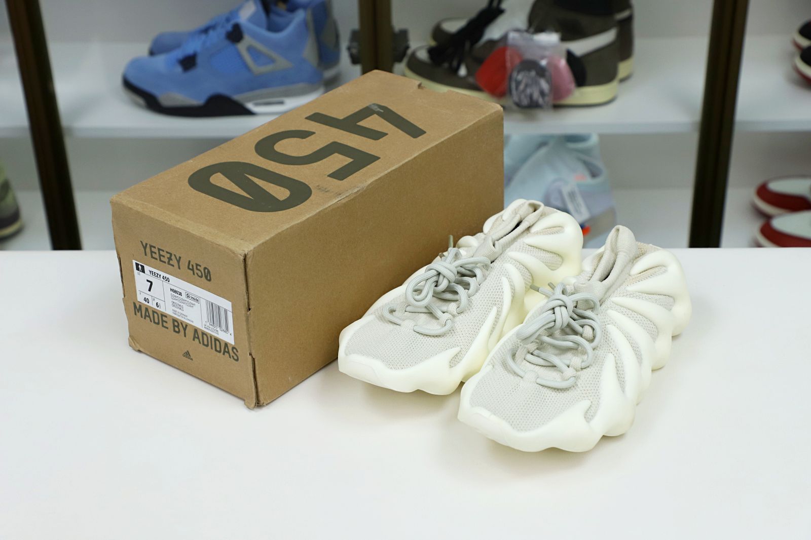 YEEZY 450 CLOUD WHITE H68038 - finekick.vip