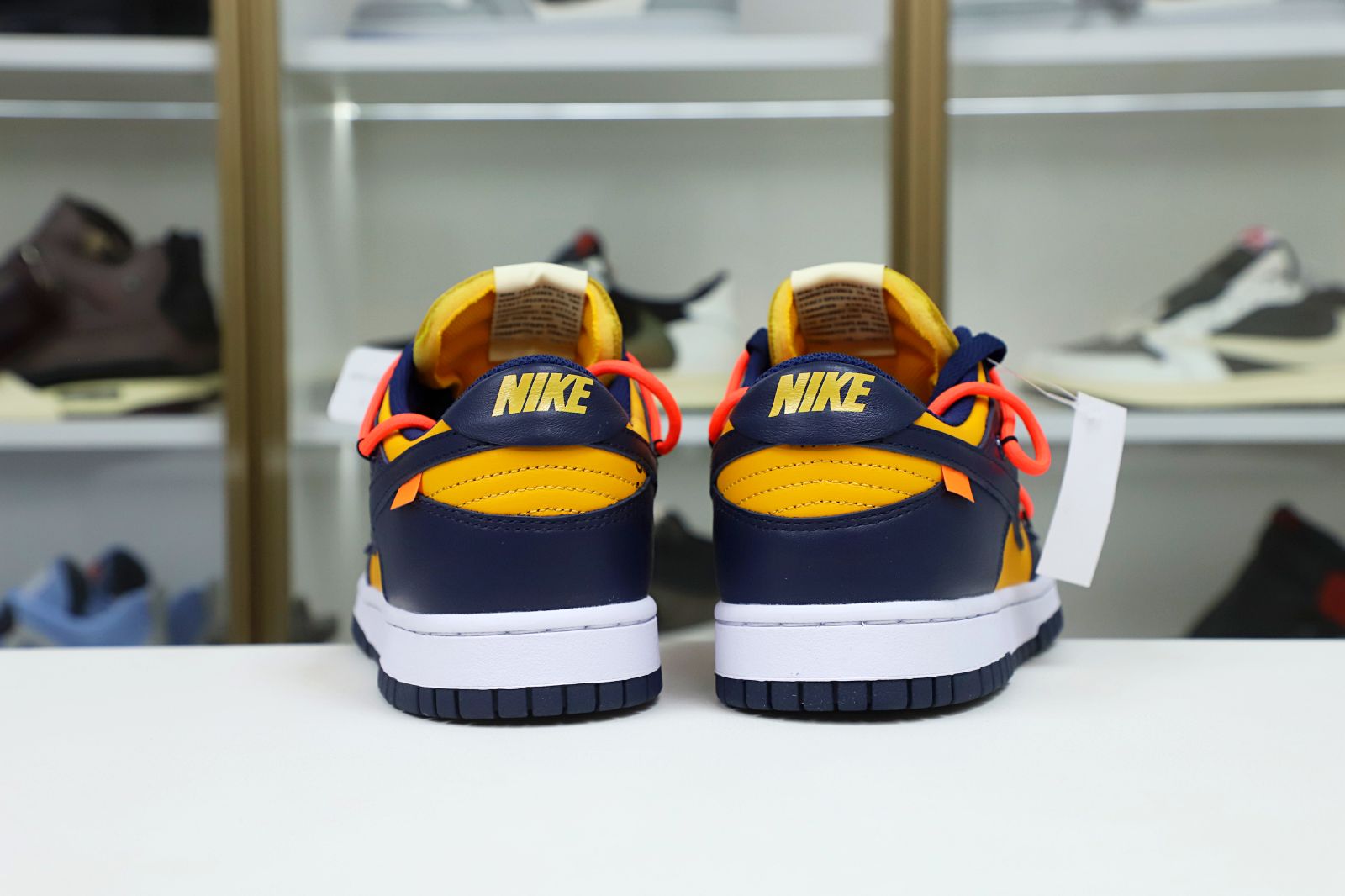 OFF-WHITE X DUNK LOW 'UNIVERSITY GOLD' - finekick.vip