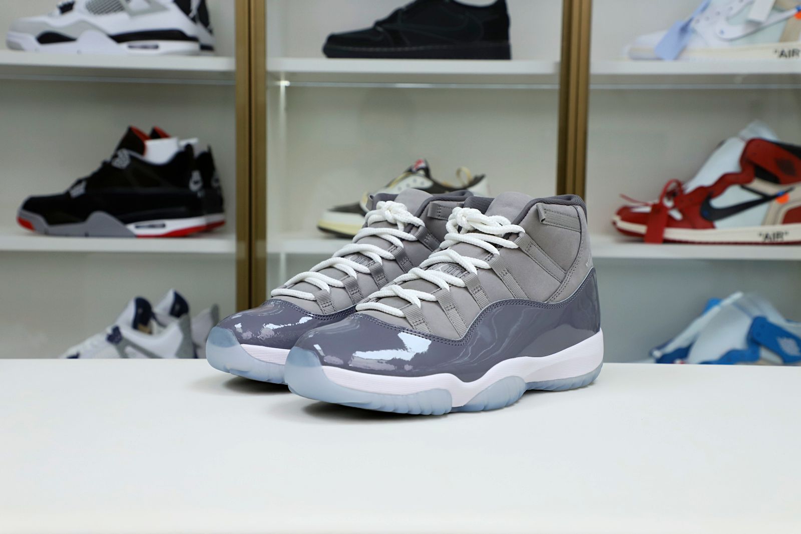 AIR JORDAN 11 RETRO 'COOL GREY' 2021 - finekick.vip