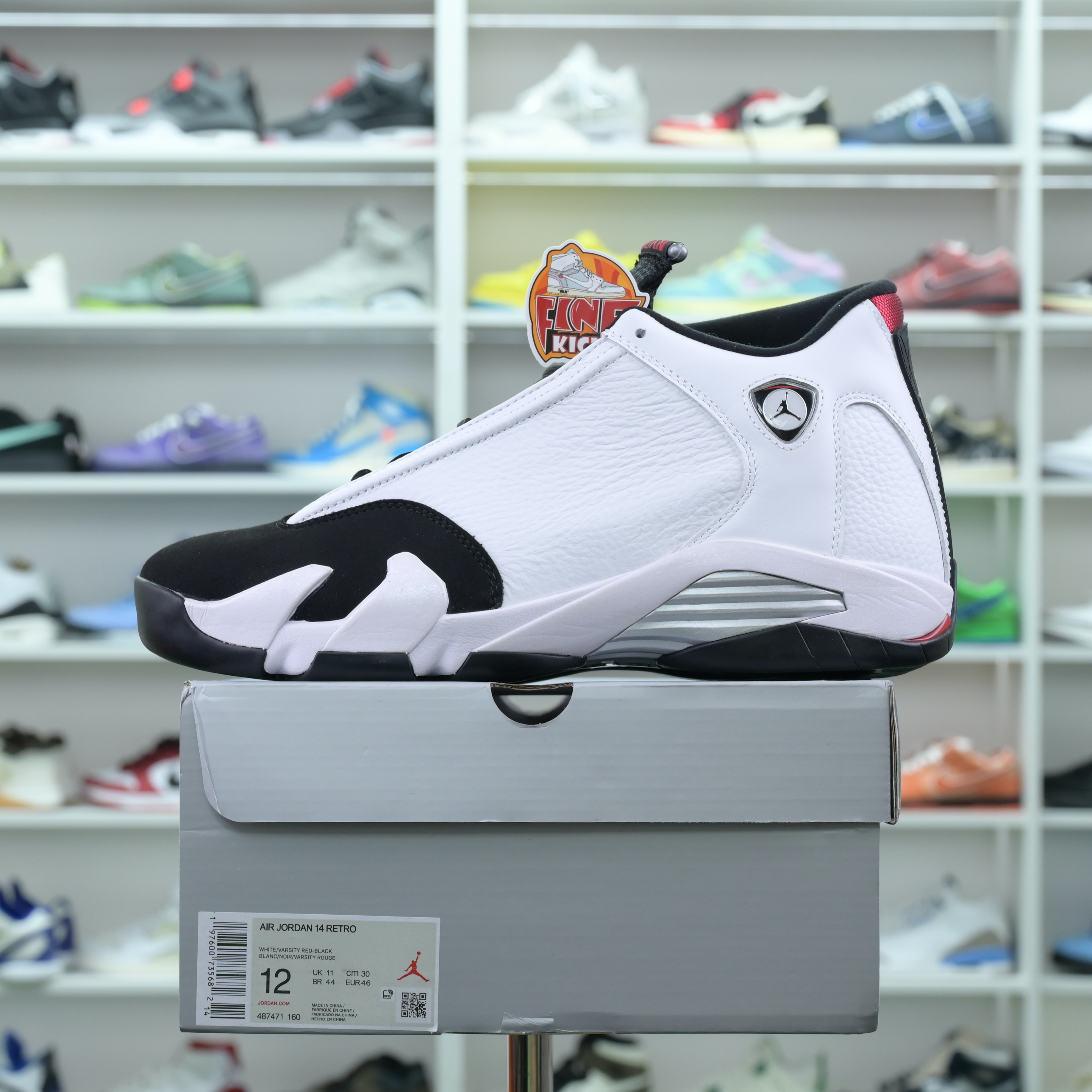 Air Jordan14“Black Toe”2024 - finekick.vip