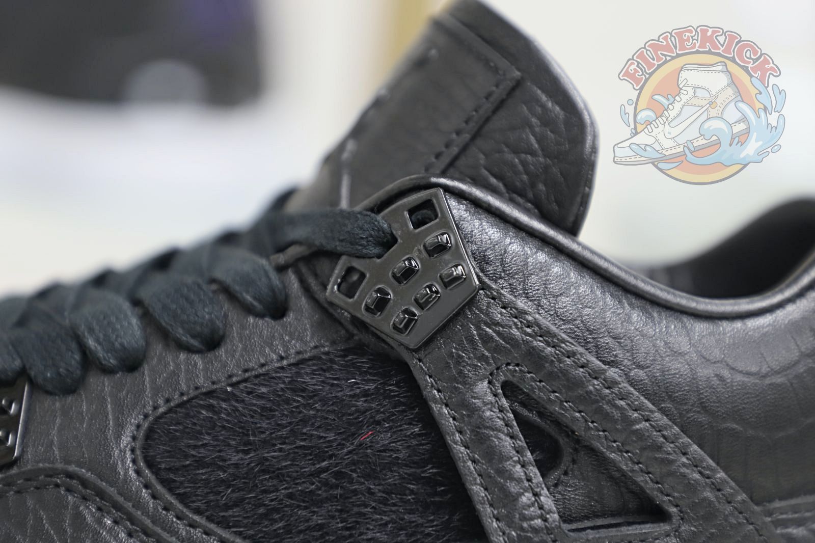 Air Jordan 4 retro ponyhair black - finekick.vip