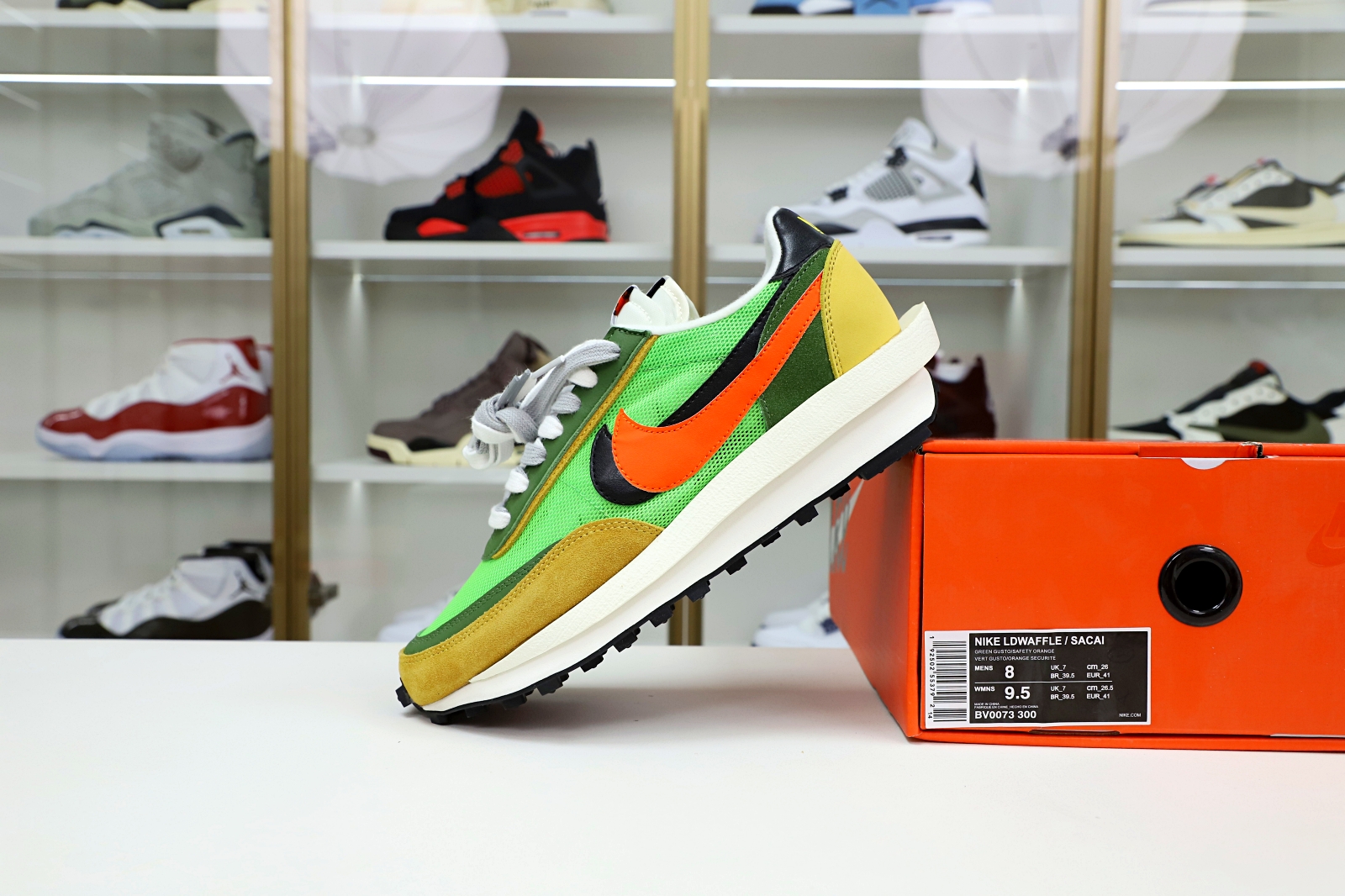 SACAI X LDWAFFLE 'GREEN GUSTO' - finekick.vip