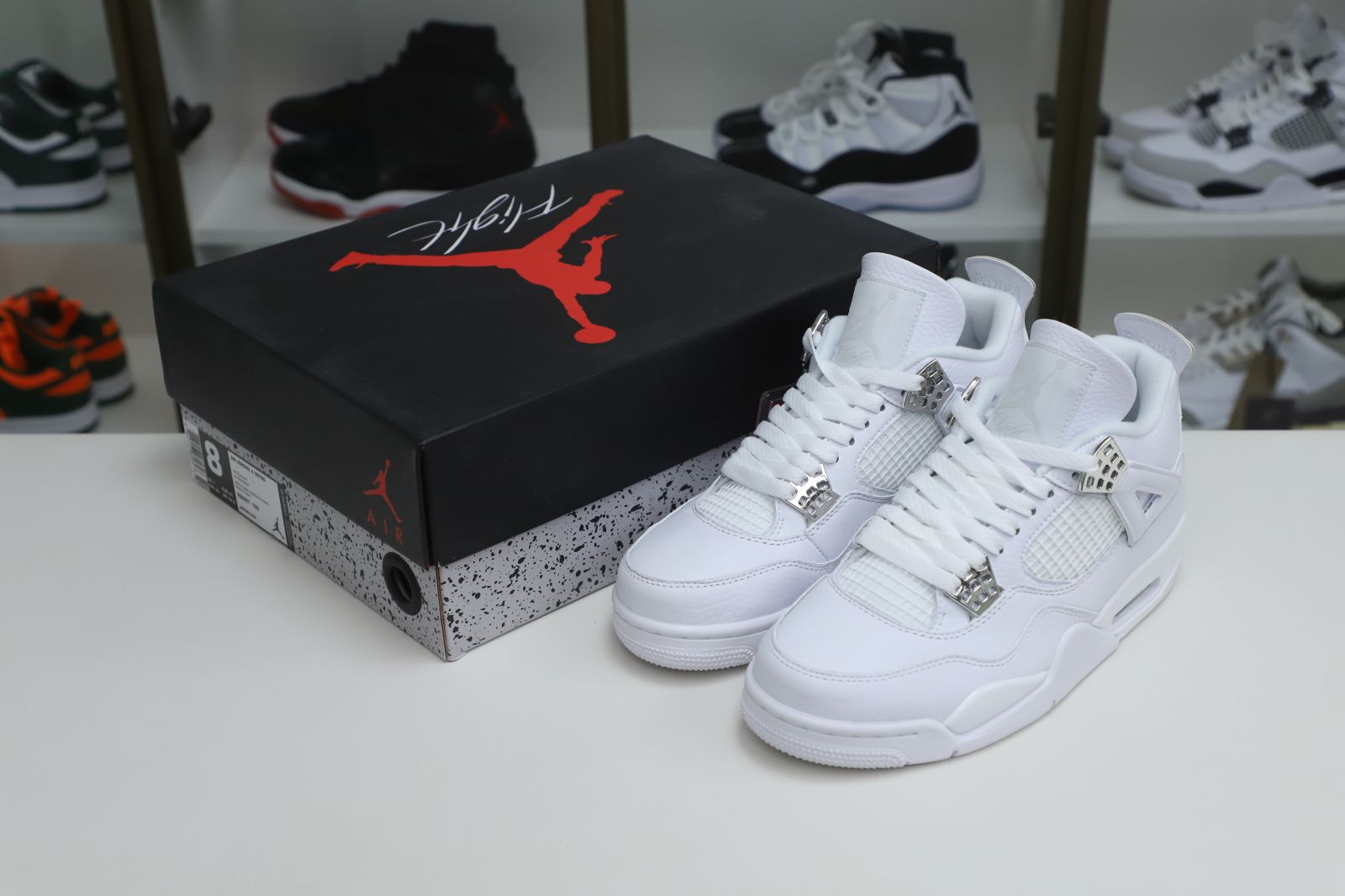 Air Jordan 4 retro pure money - finekick.vip