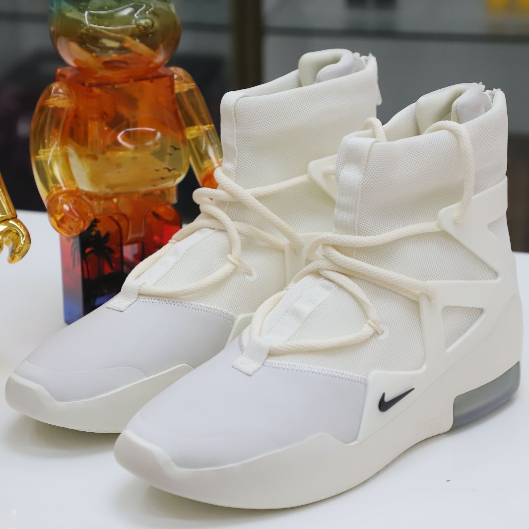 Nike Air Fear of God 1 sail black fog - finekick.vip