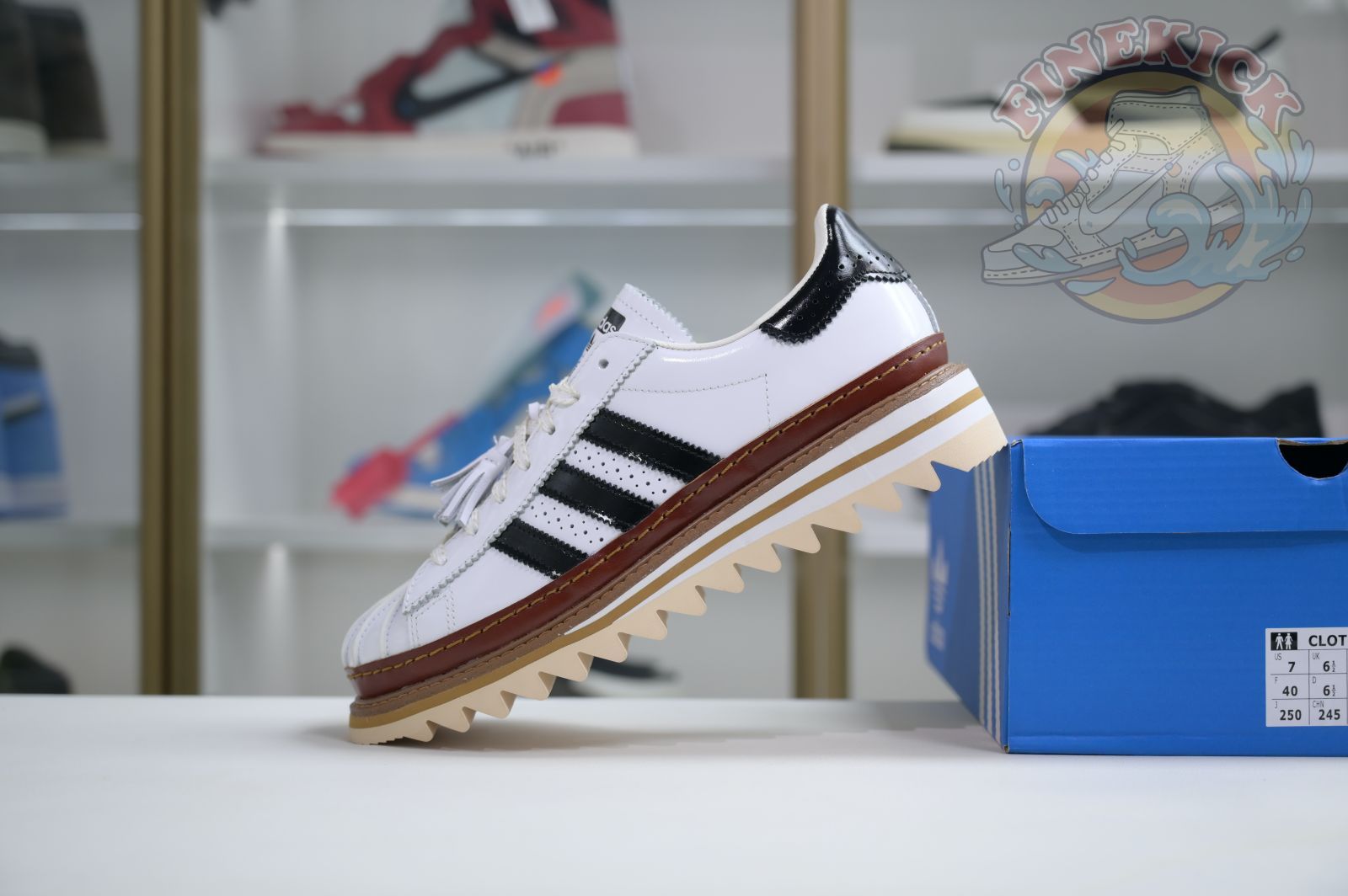 CLOT x adidas originals Superstar - finekick.vip
