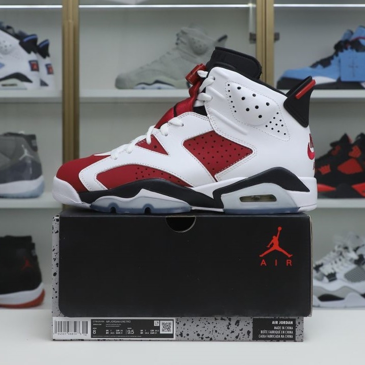 AIR JORDAN 6 RETRO OG 'CARMINE' 2021 - finekick.vip