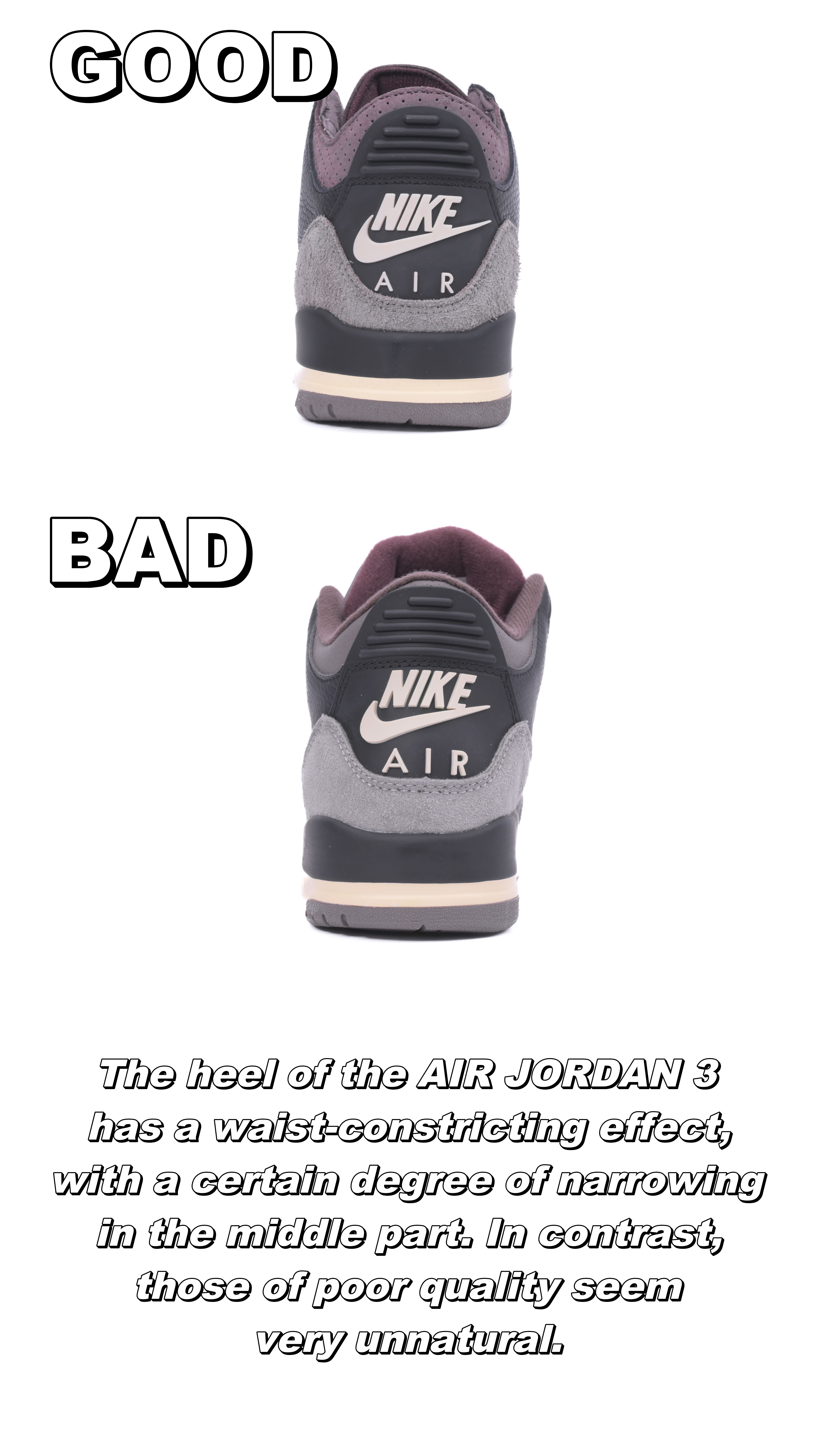 A Ma Maniere x Air Jordan 3 - finekick.vip