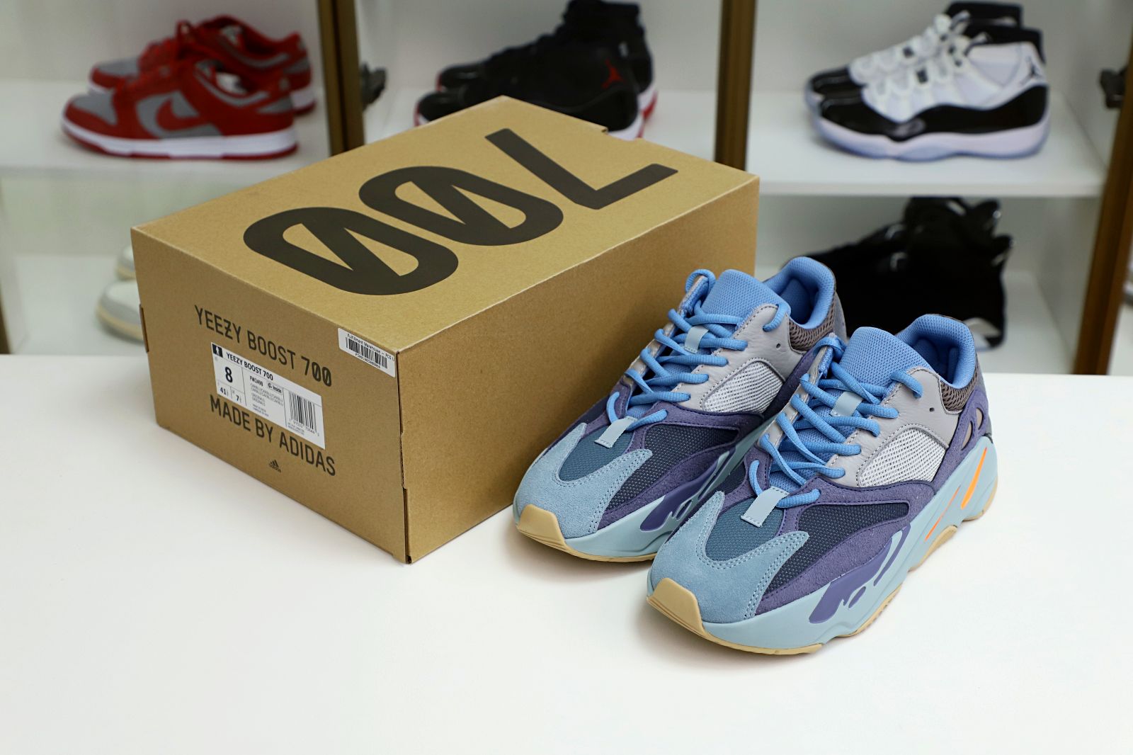 YEEZY BOOST 700 'CARBON BLUE' - finekick.vip