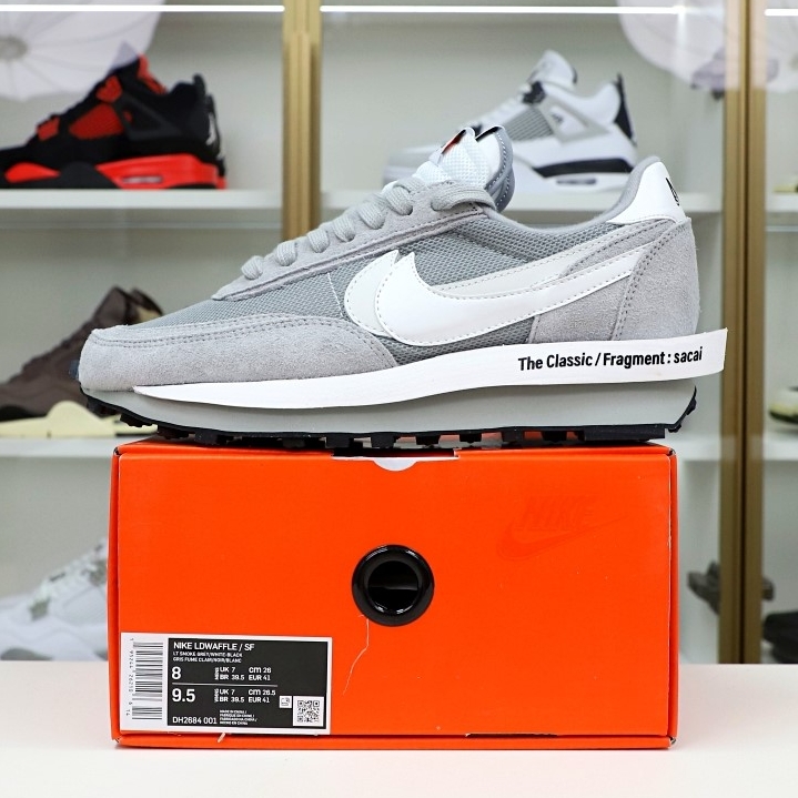 FRAGMENT DESIGN X SACAI X LDV WAFFLE 'LIGHT SMOKE GREY' - finekick.vip