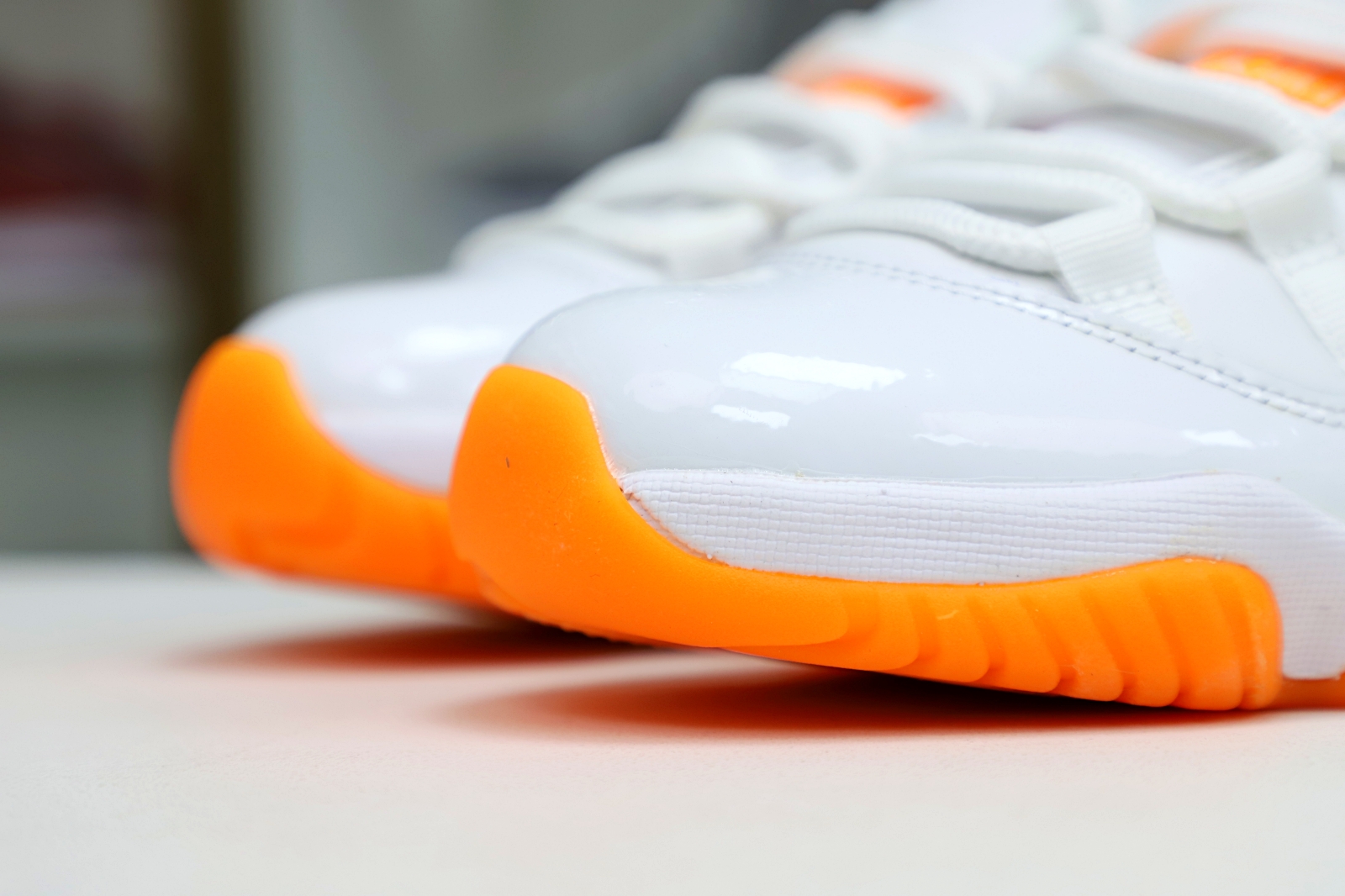 WMNS AIR JORDAN 11 RETRO LOW 'BRIGHT CITRUS' - finekick.vip