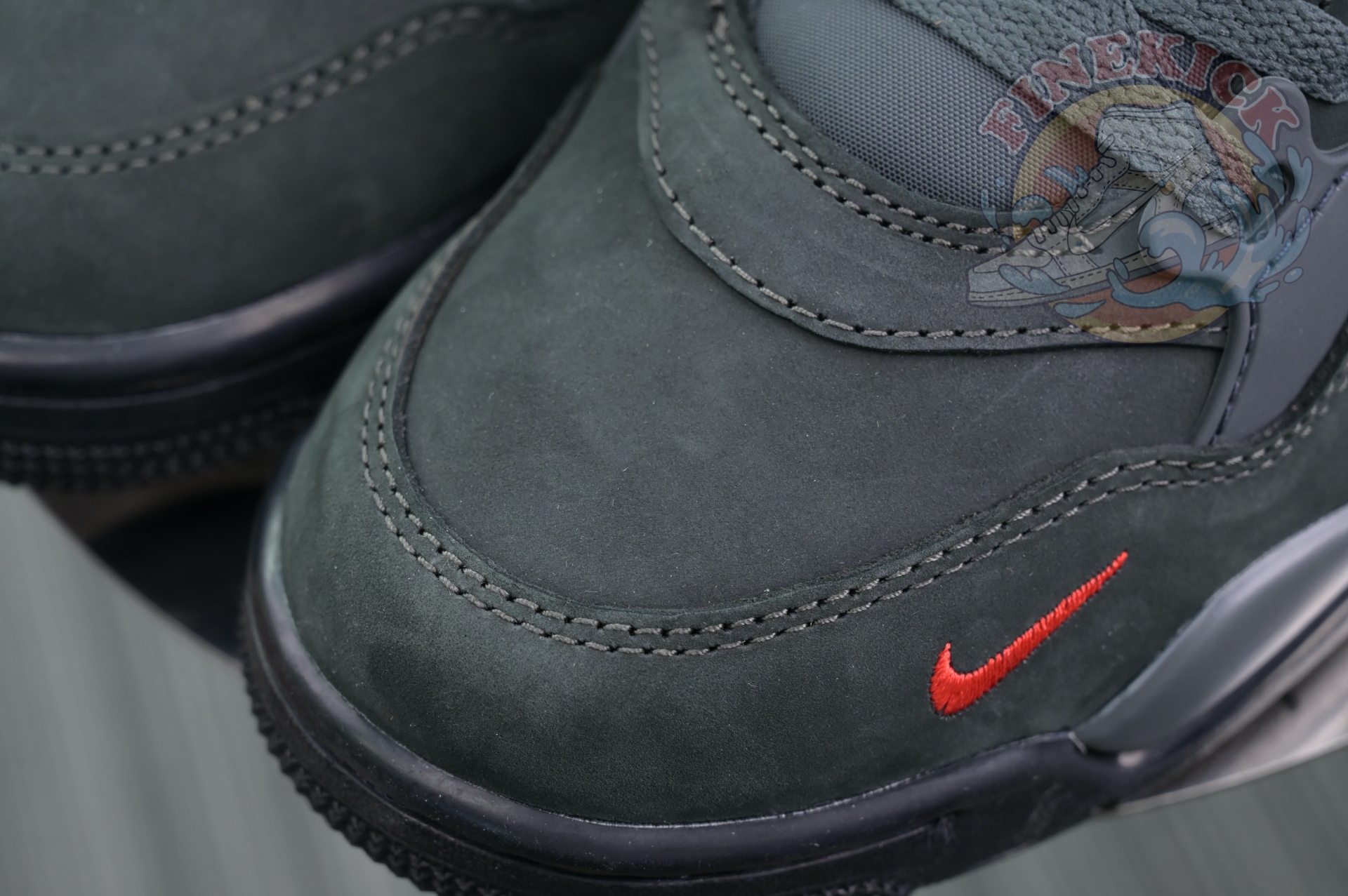 Nigel Sylvester x Air Jordan 4 RM SP “Anthracite” - finekick.vip