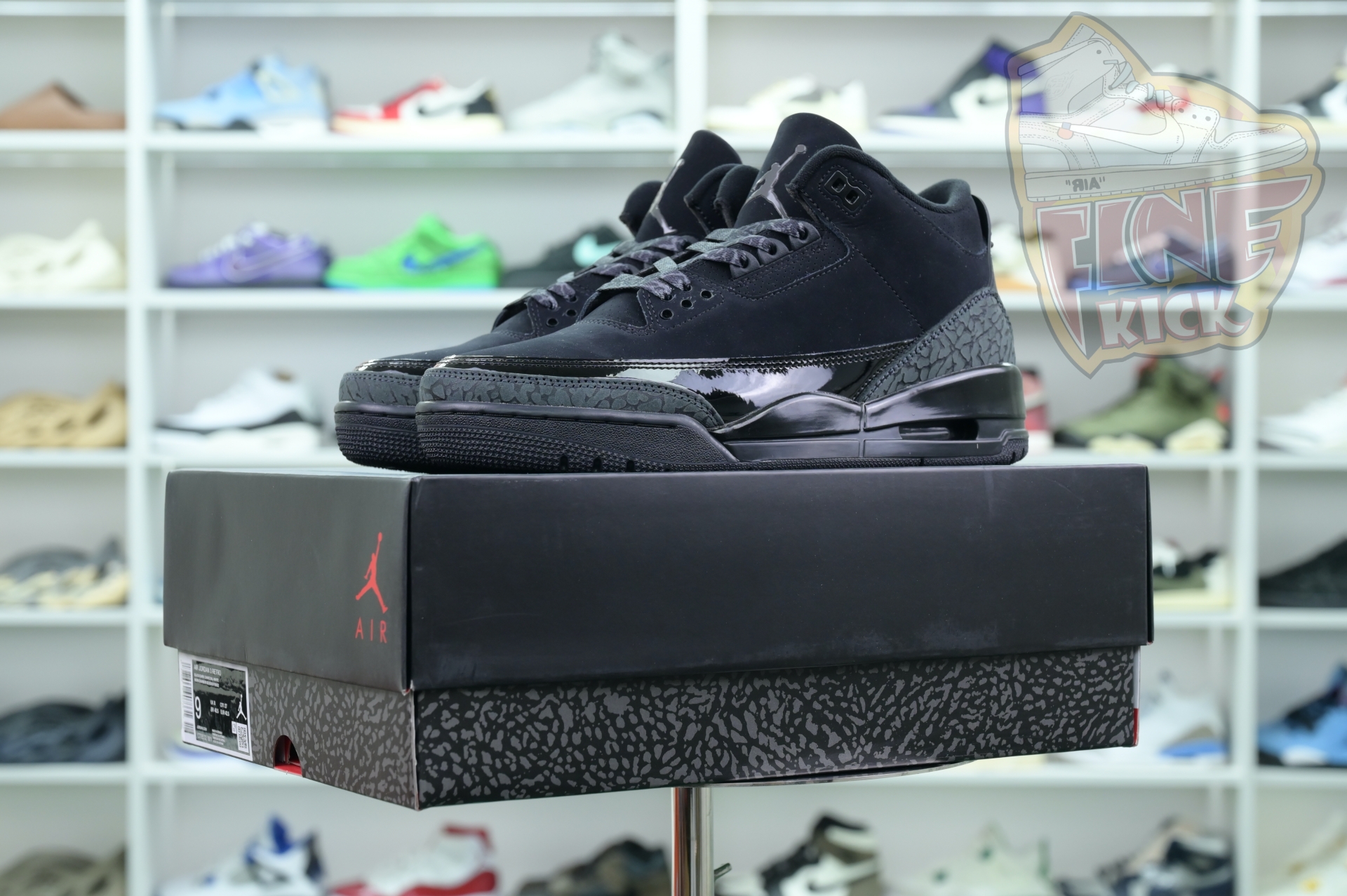 Air Jordan3“Black Cat” - finekick.vip
